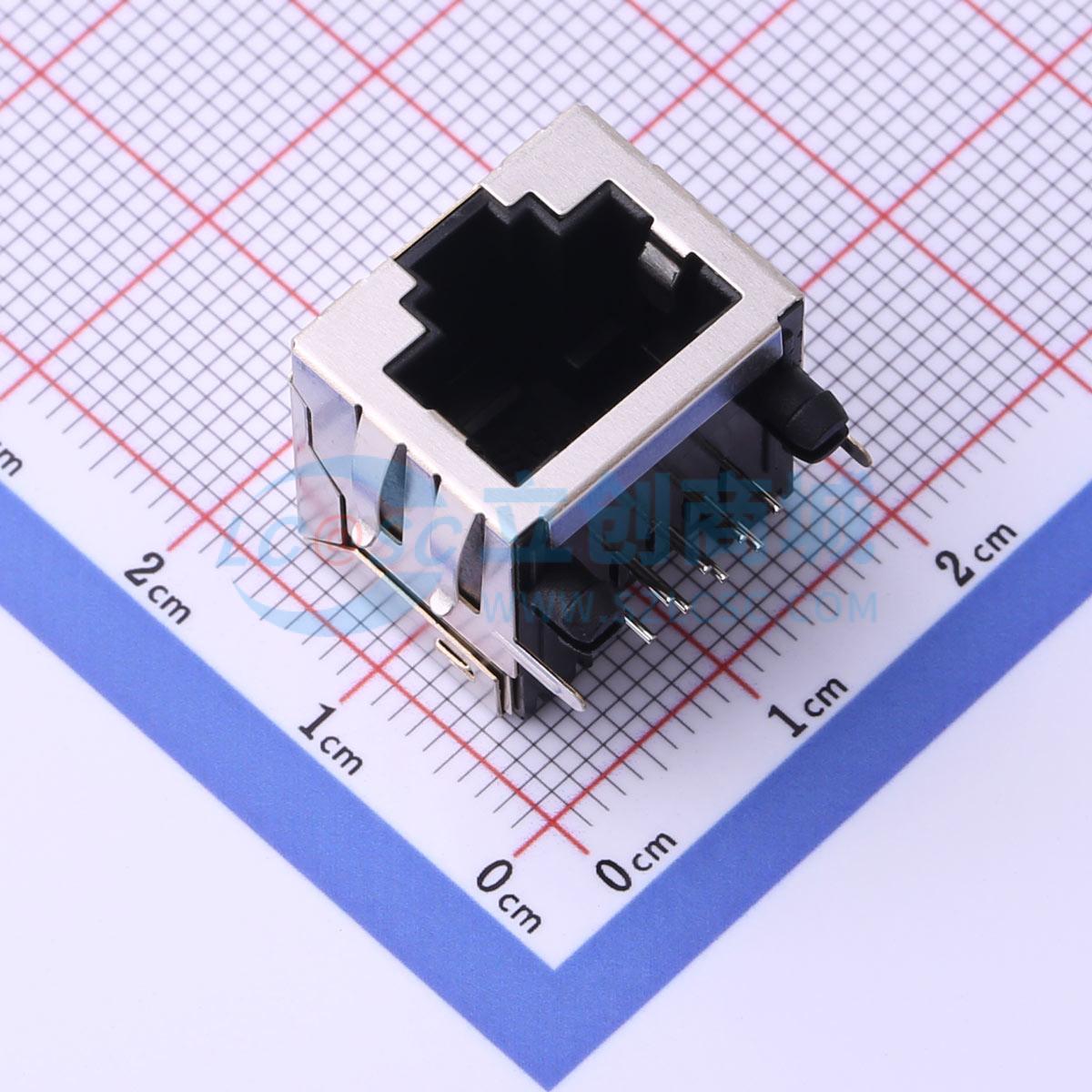 点击查看大图 HC-RJ45-5JA-1-3实物图