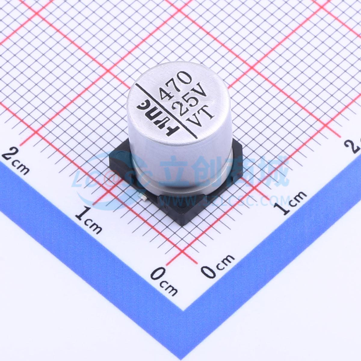 点击查看大图 HY1E471MC100105MEO实物图