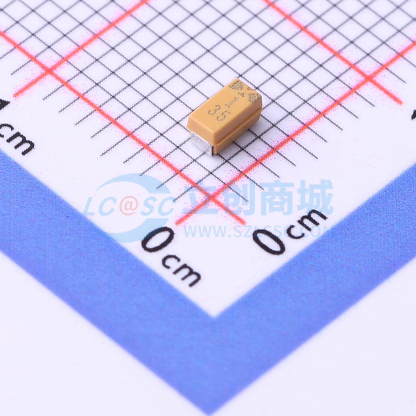 点击查看大图 CA45B-A-35V-1UF-K实物图