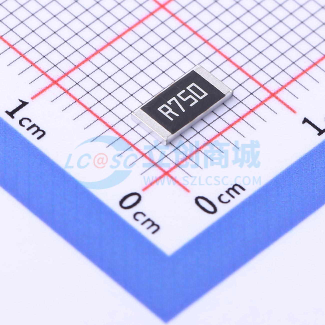 点击查看大图 FRL2512FR750TS实物图