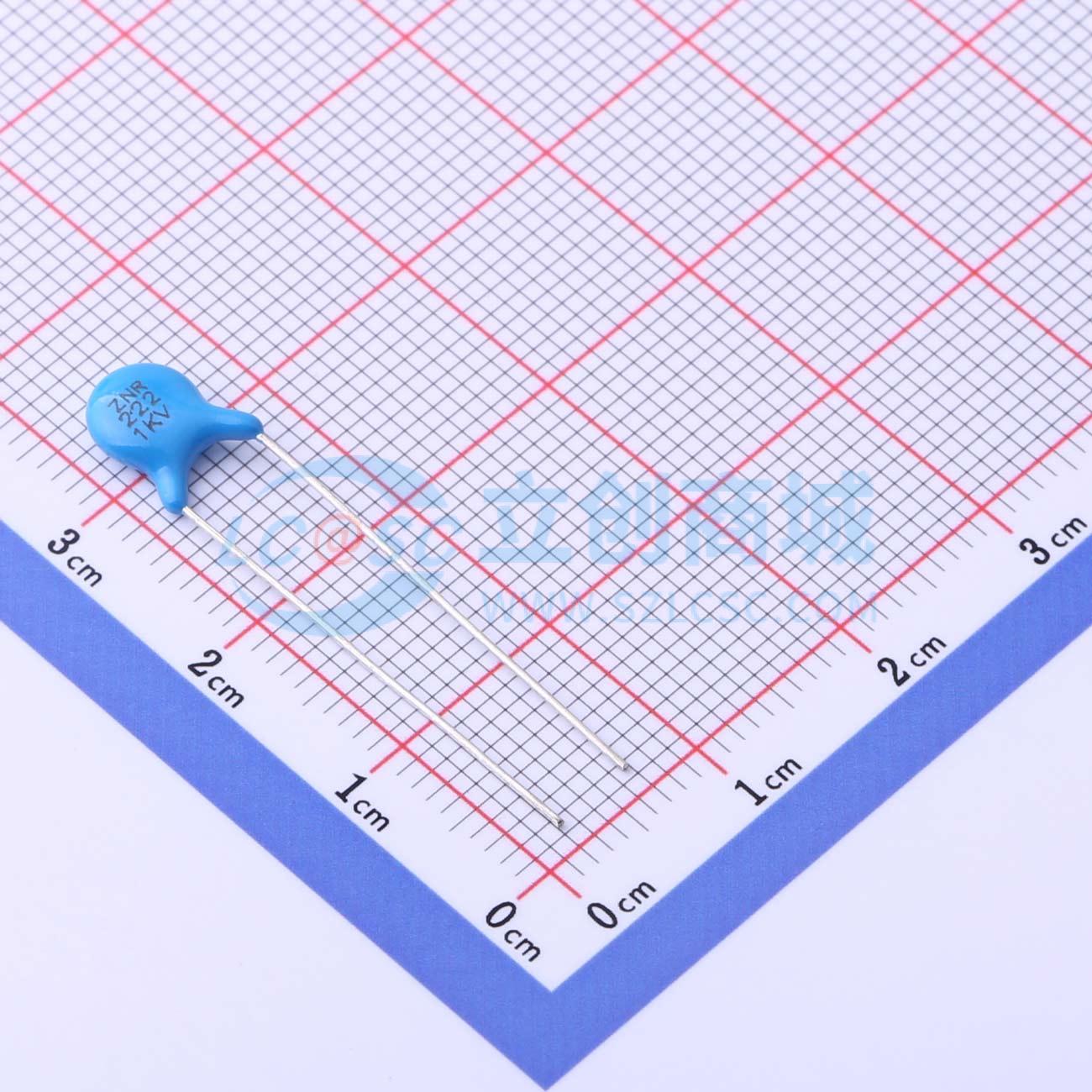 点击查看大图 CC3A222MC1GEF45H31MF实物图