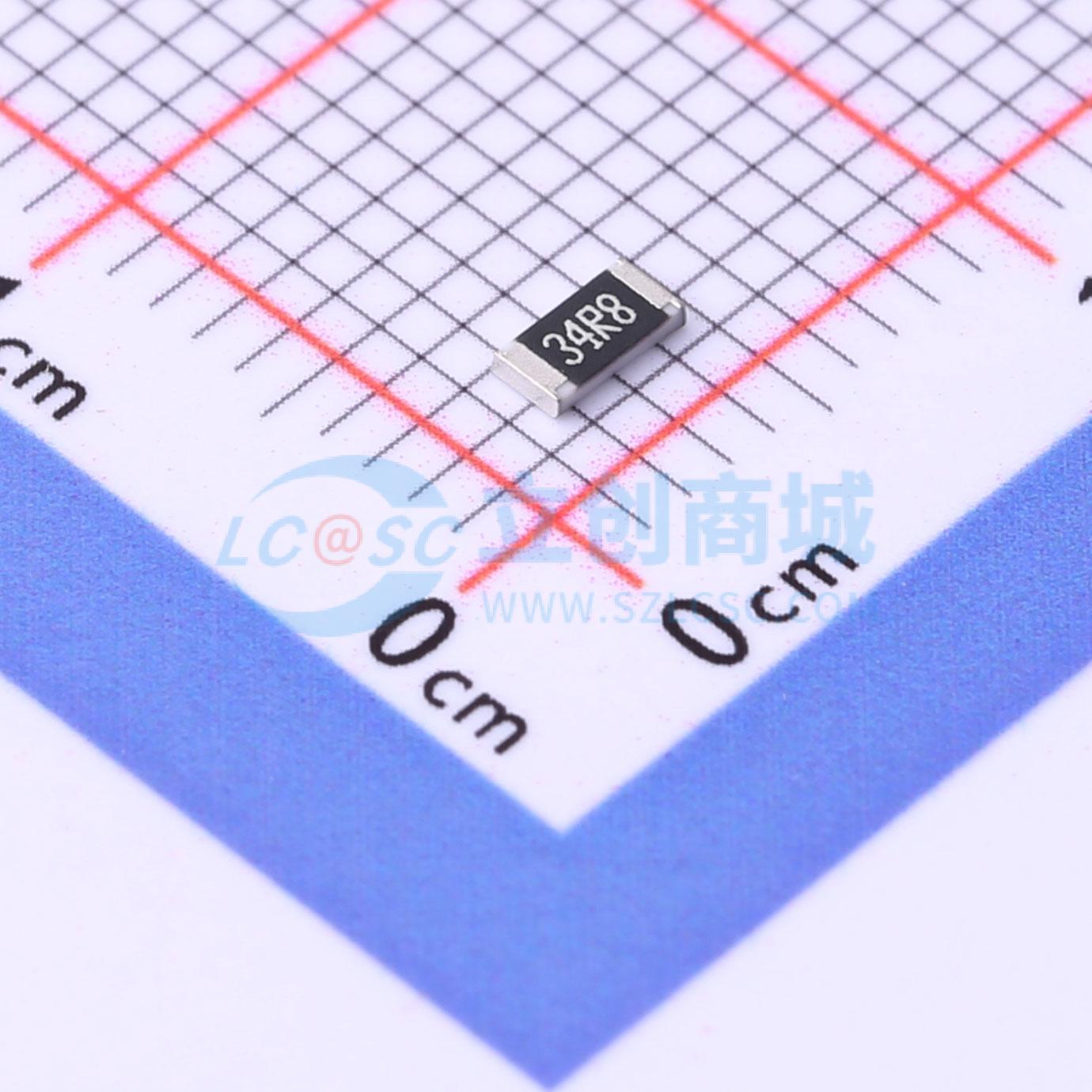 点击查看大图 CR1206F434R8G实物图