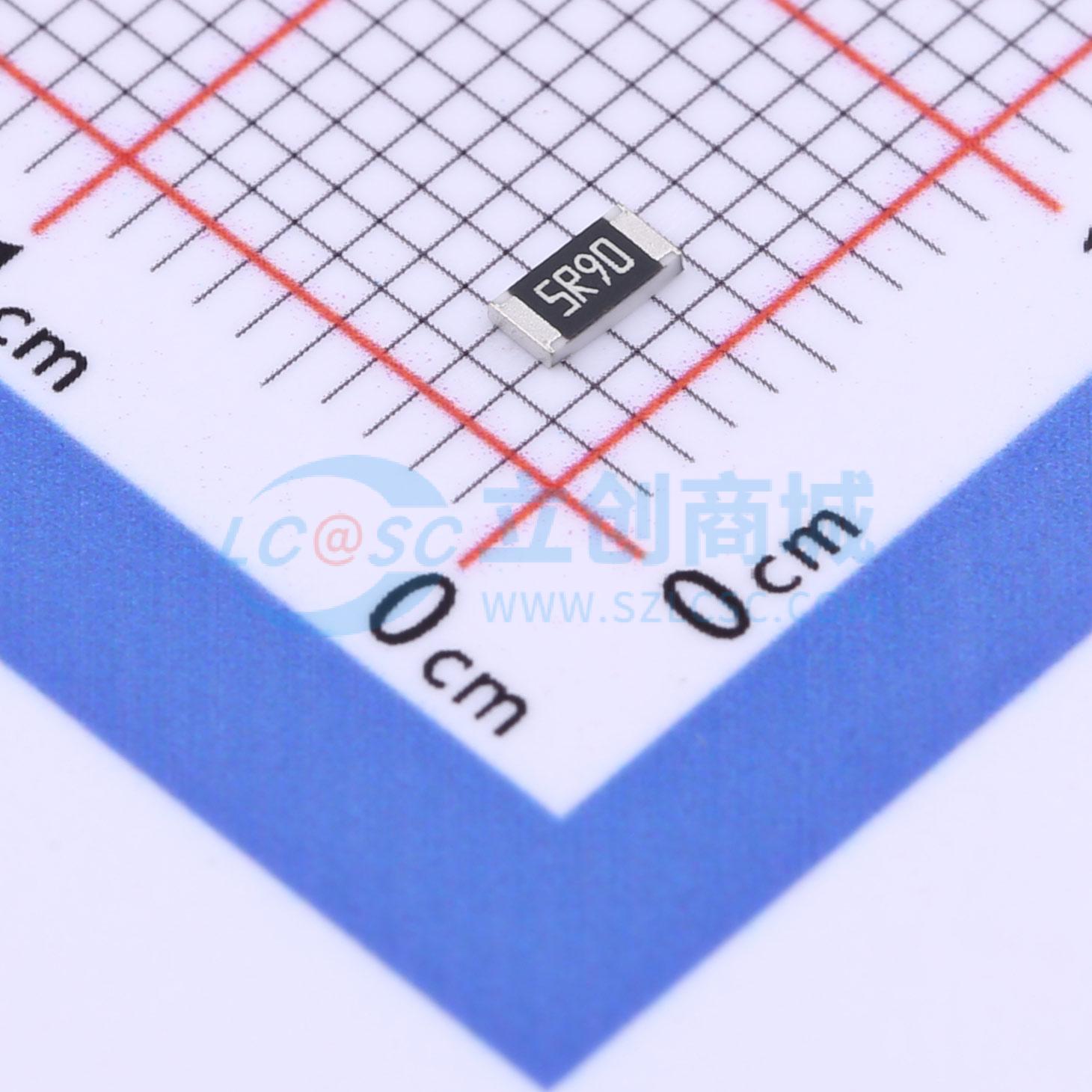 点击查看大图 CR1206F45R90G实物图