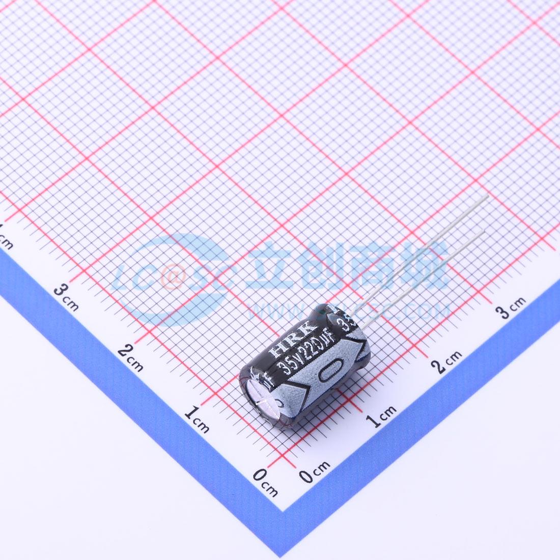 35V220uF CD110实物图