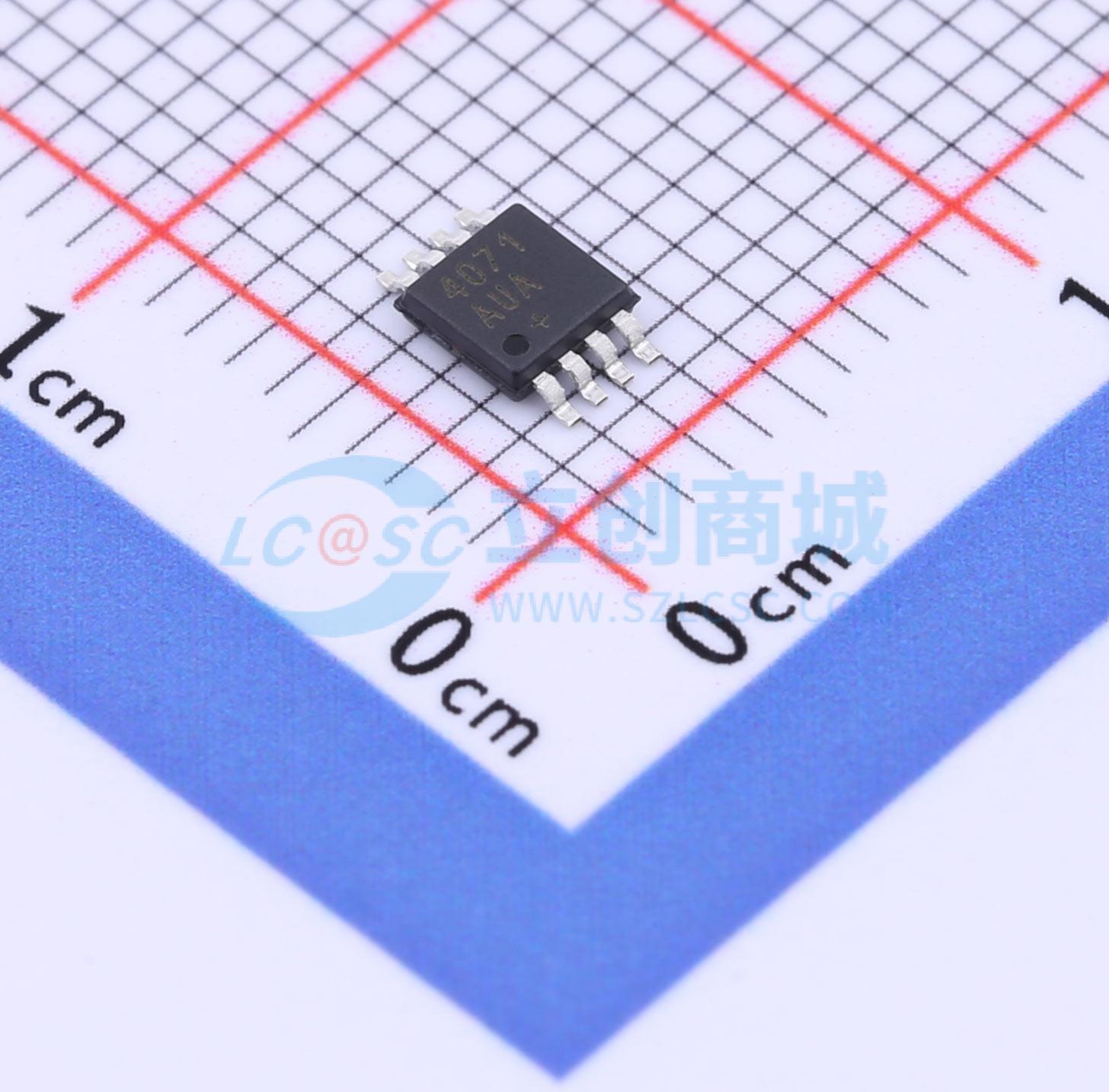 点击查看大图 MAX4071AUA+T实物图