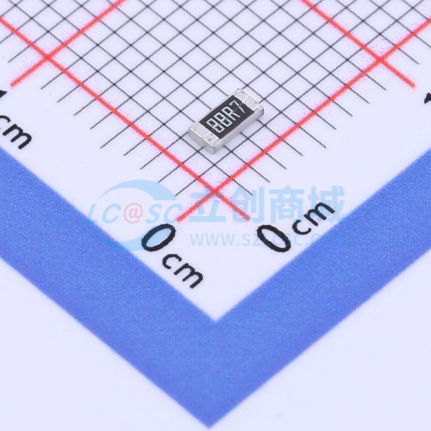 点击查看大图 FRC1206F88R7TS实物图