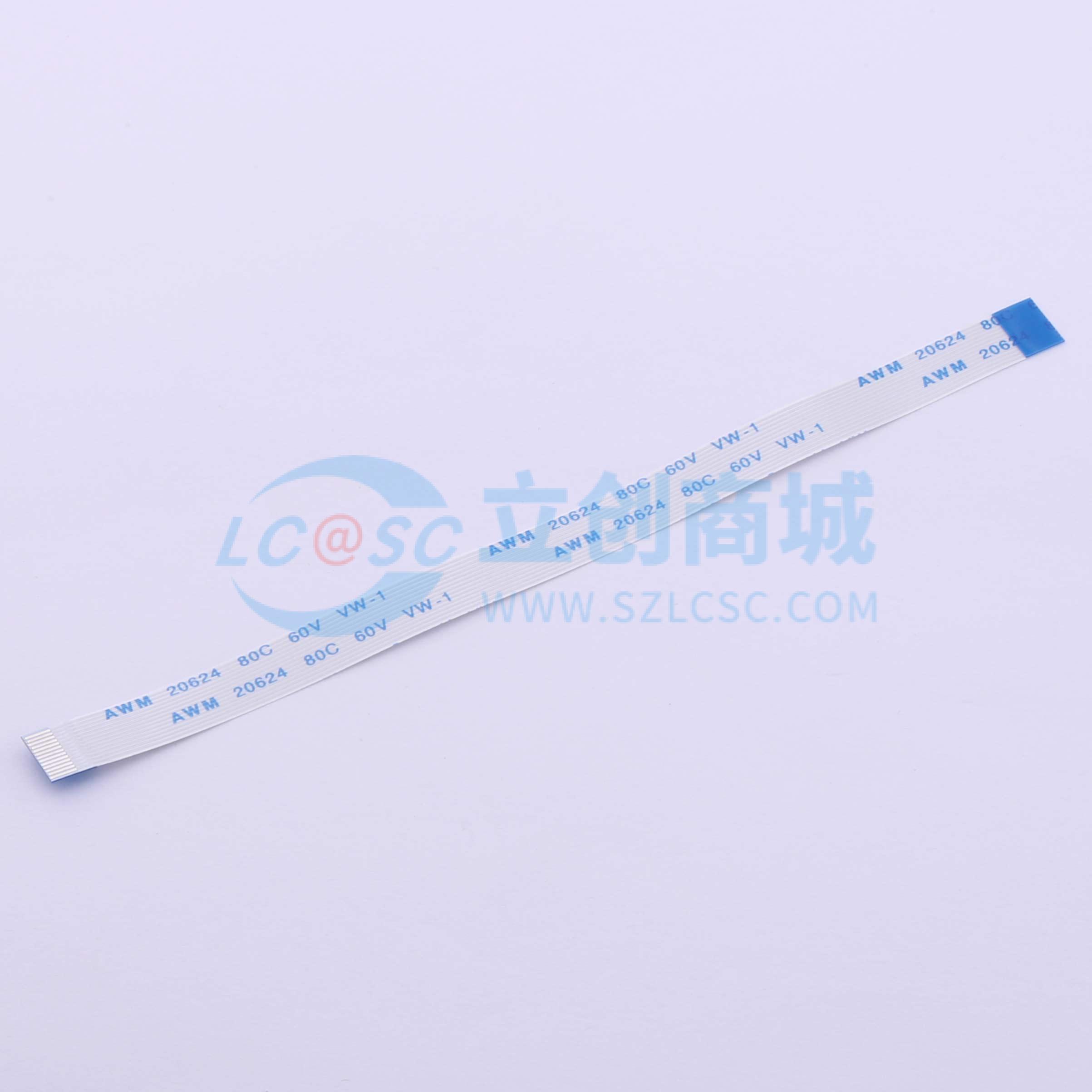 点击查看大图 KH-FFC-V0.5-13P-120MM实物图