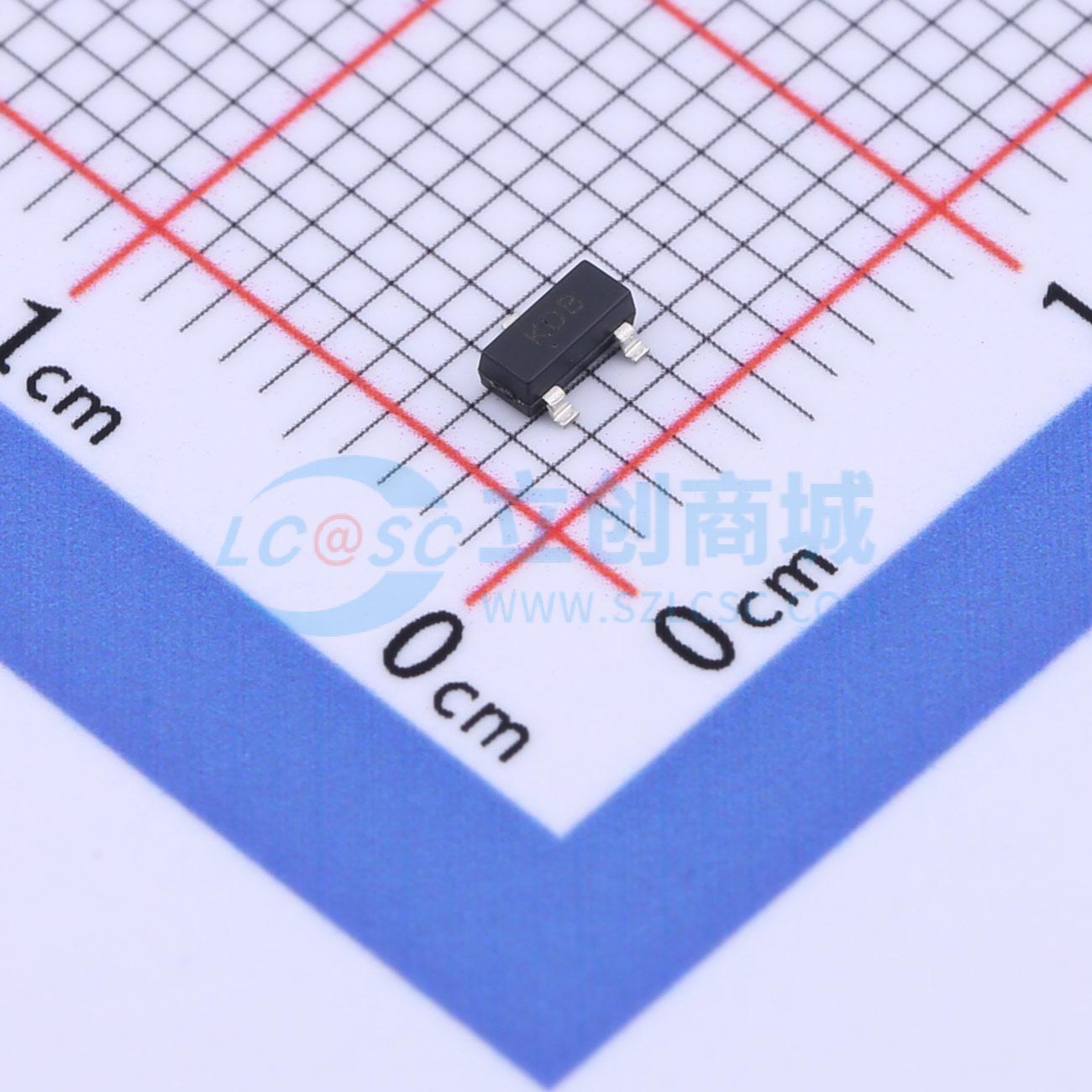 点击查看大图 AZ23C6V8实物图