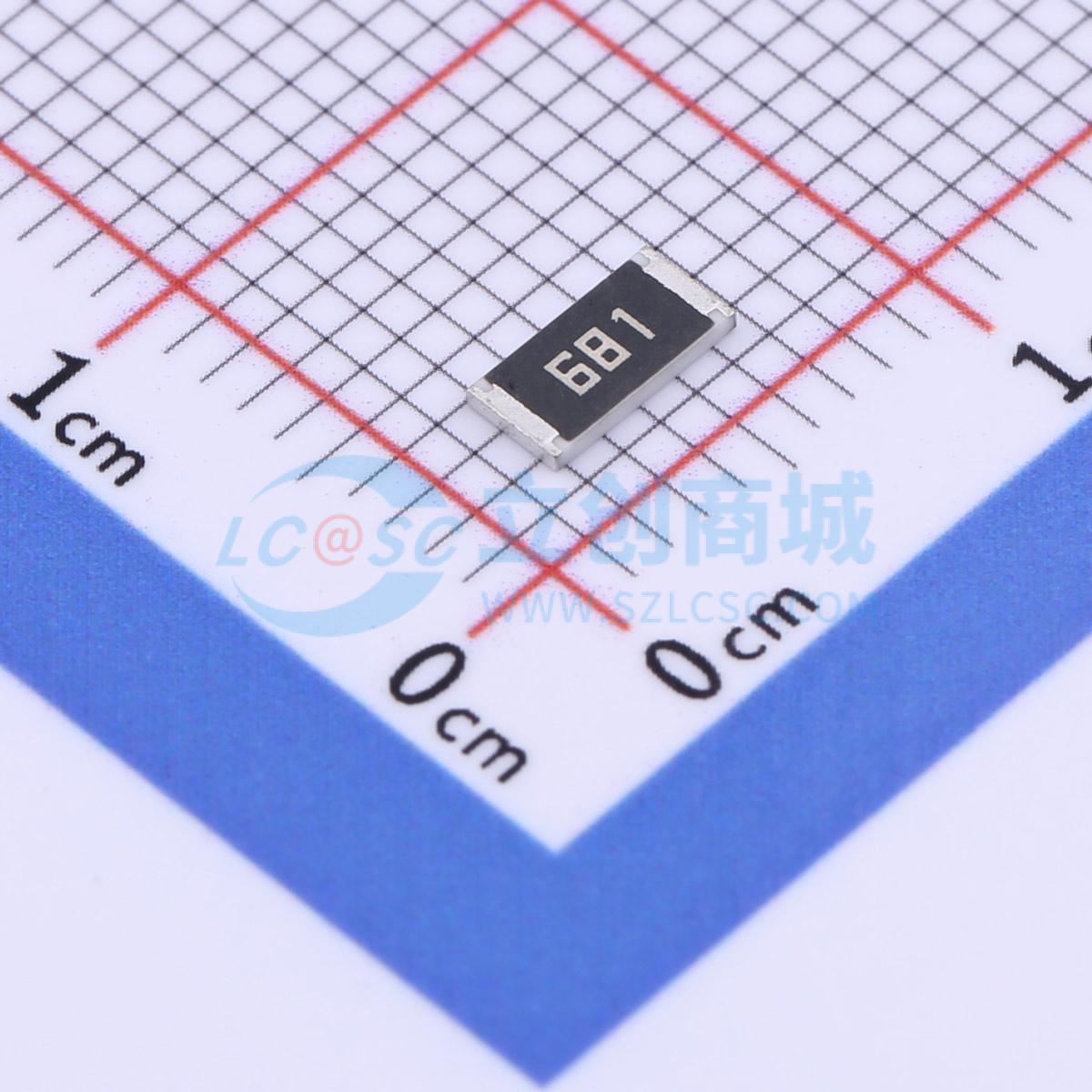 点击查看大图 SCR2010J680R实物图