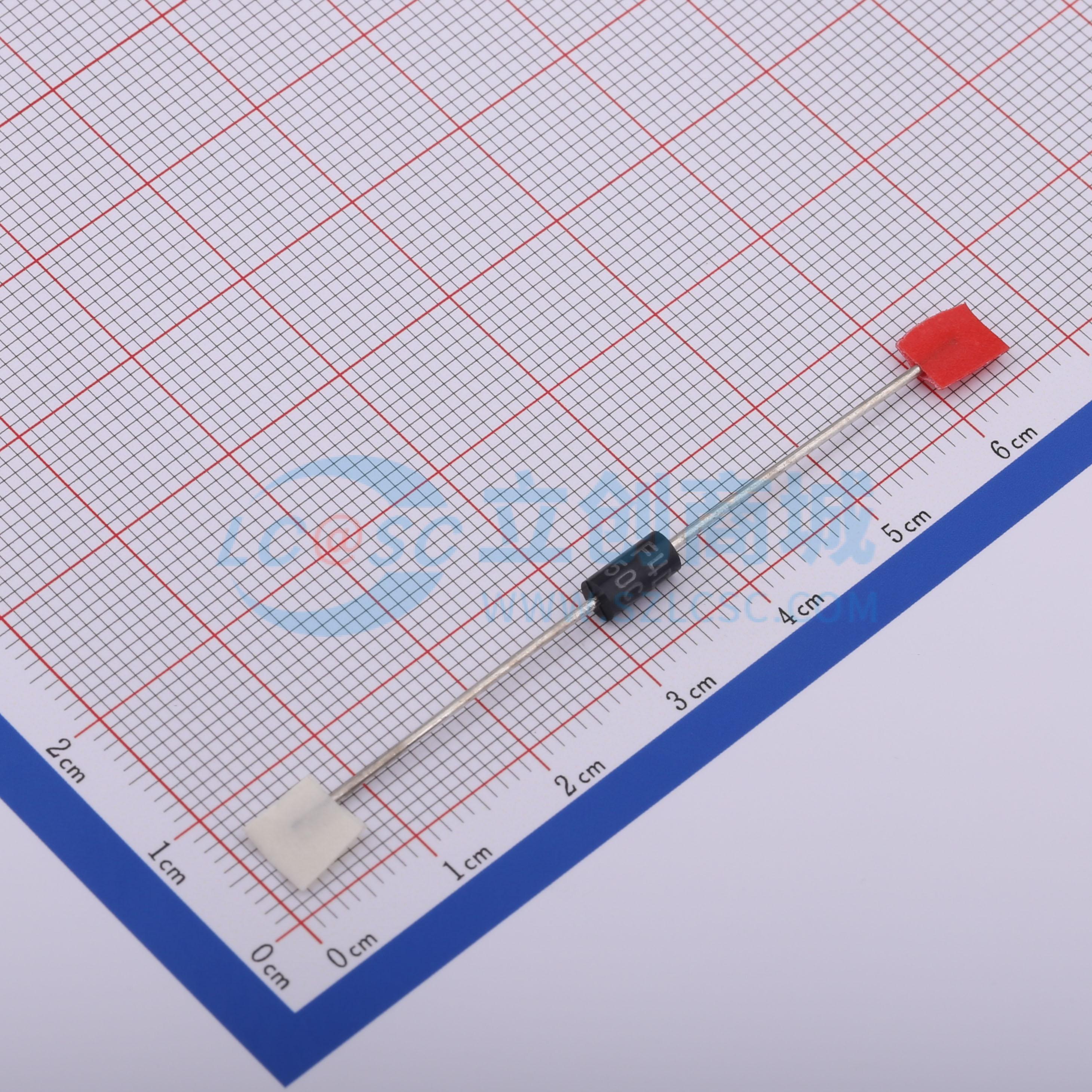 点击查看大图 P6KE150CA实物图