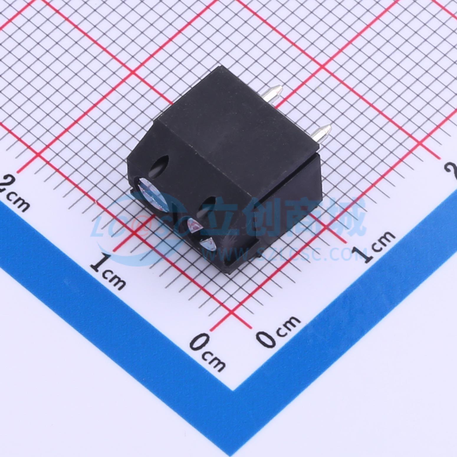 点击查看大图 DB301V-5.0-2P-BK-S实物图