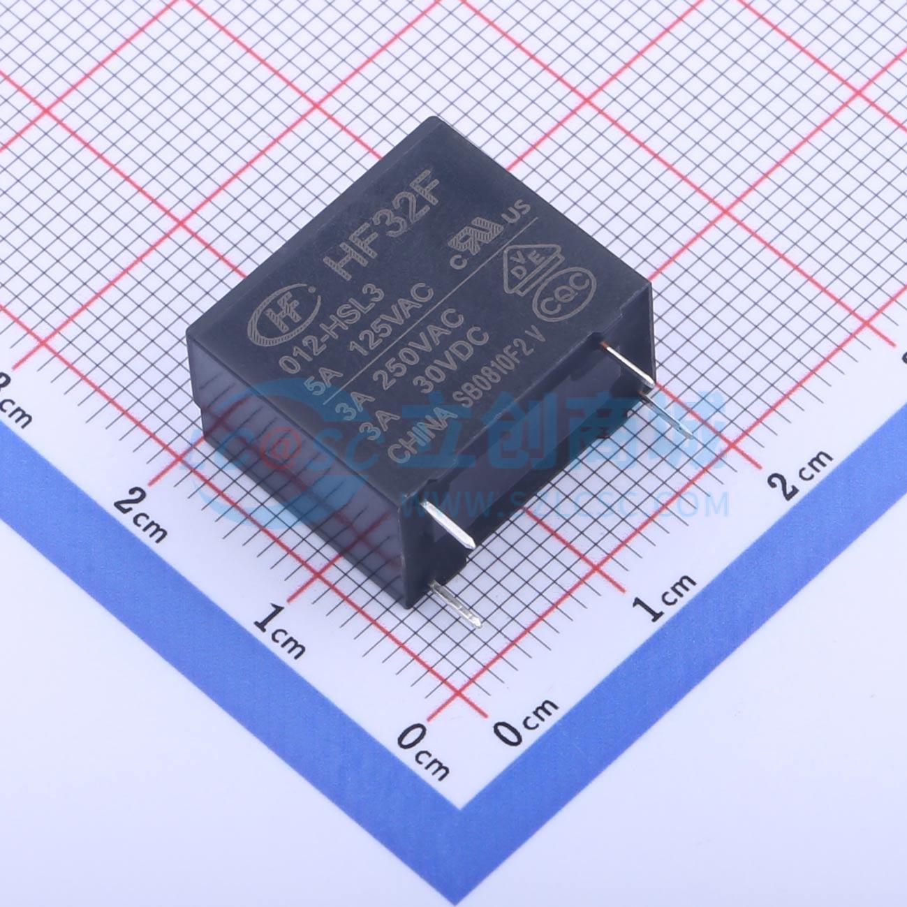 点击查看大图 HF32F/012-HSL3(555)实物图