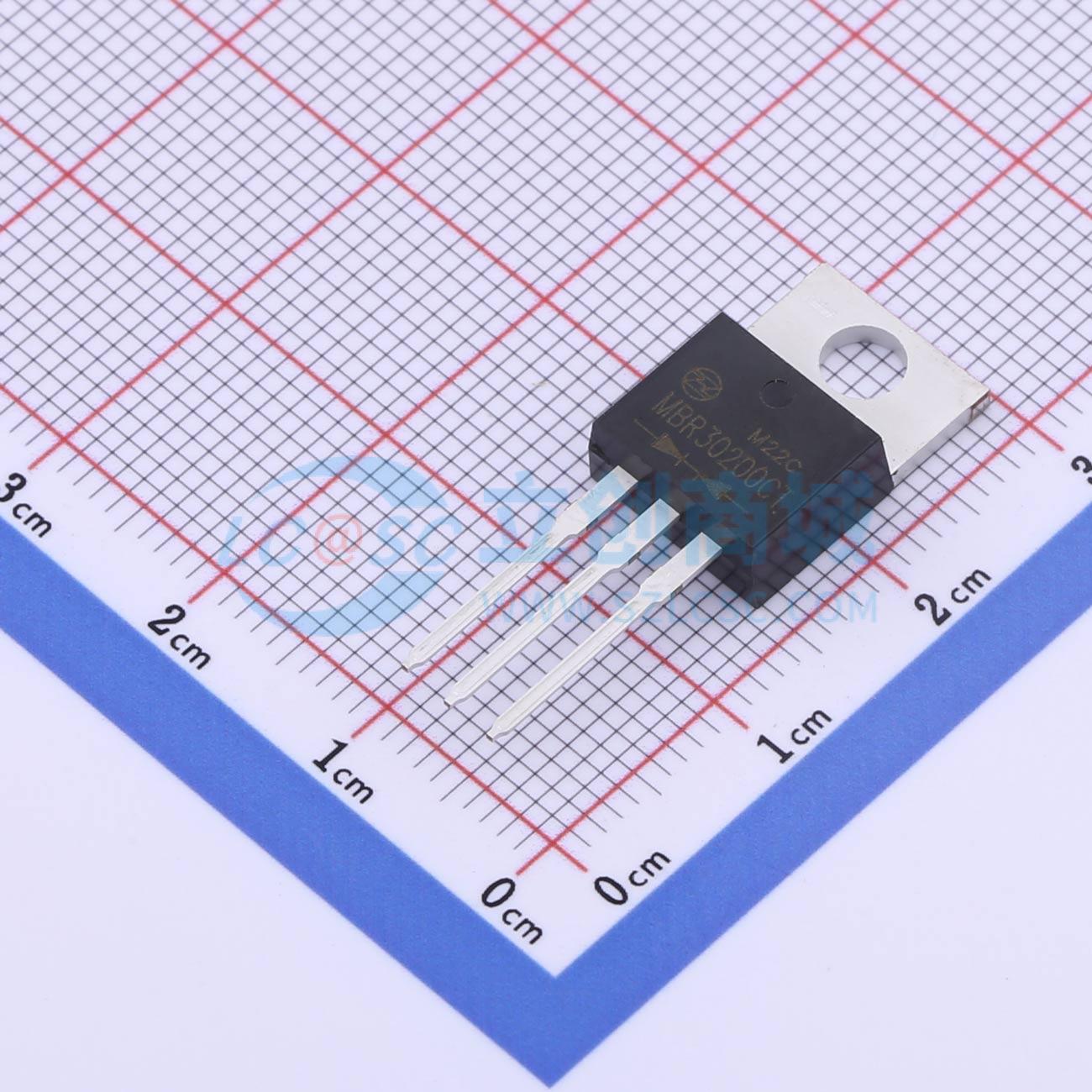 点击查看大图 MBR30200CT实物图