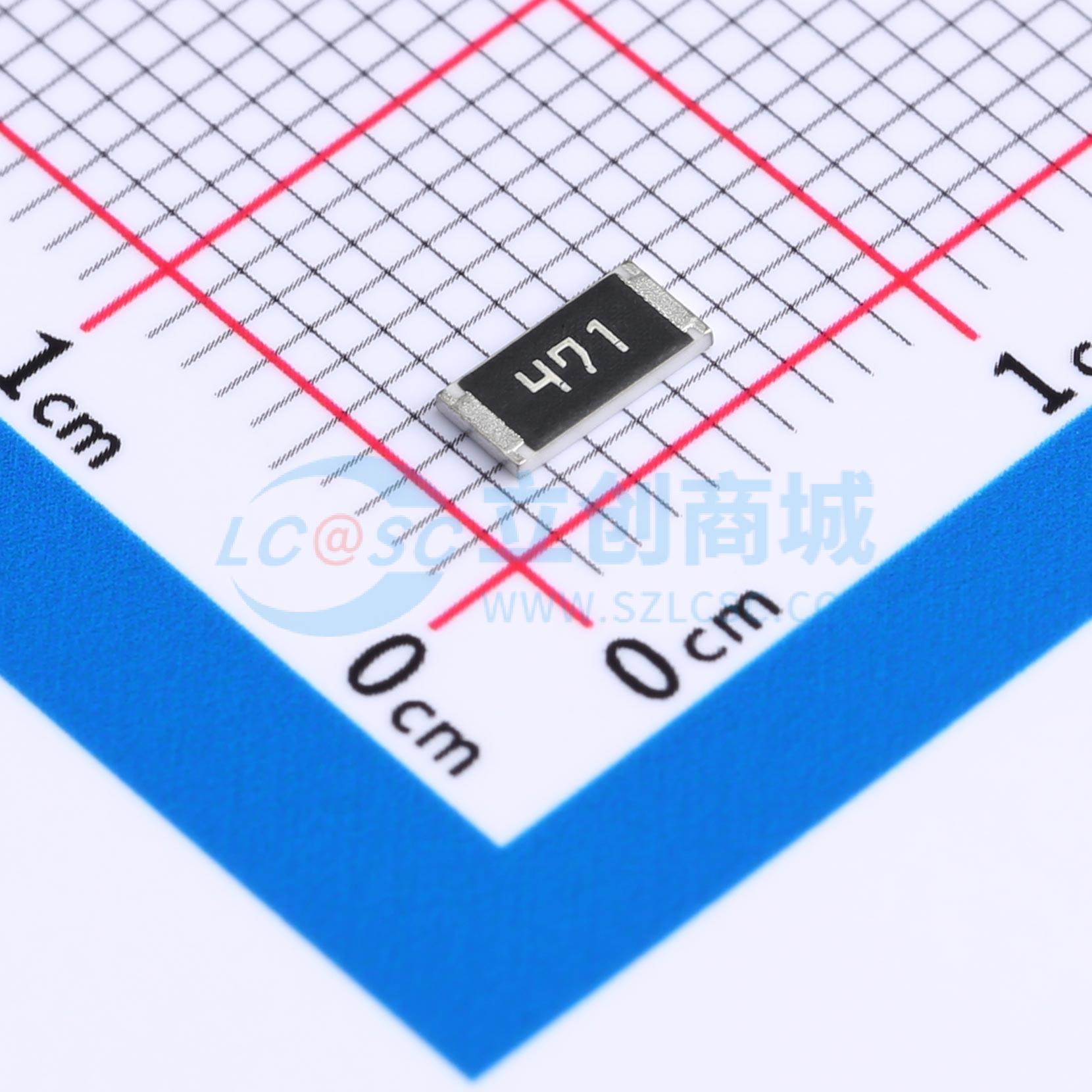 点击查看大图 SCR2010J470R实物图