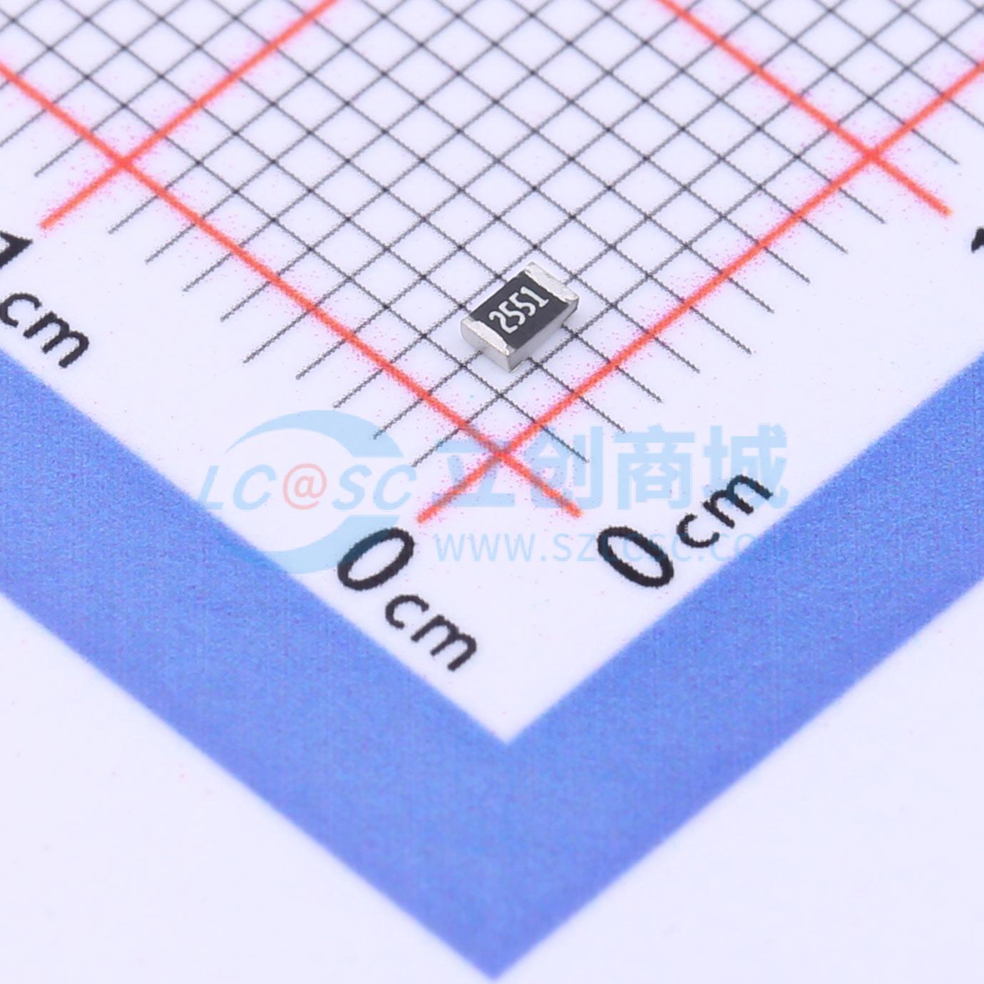 点击查看大图 SCR0805F2K55实物图
