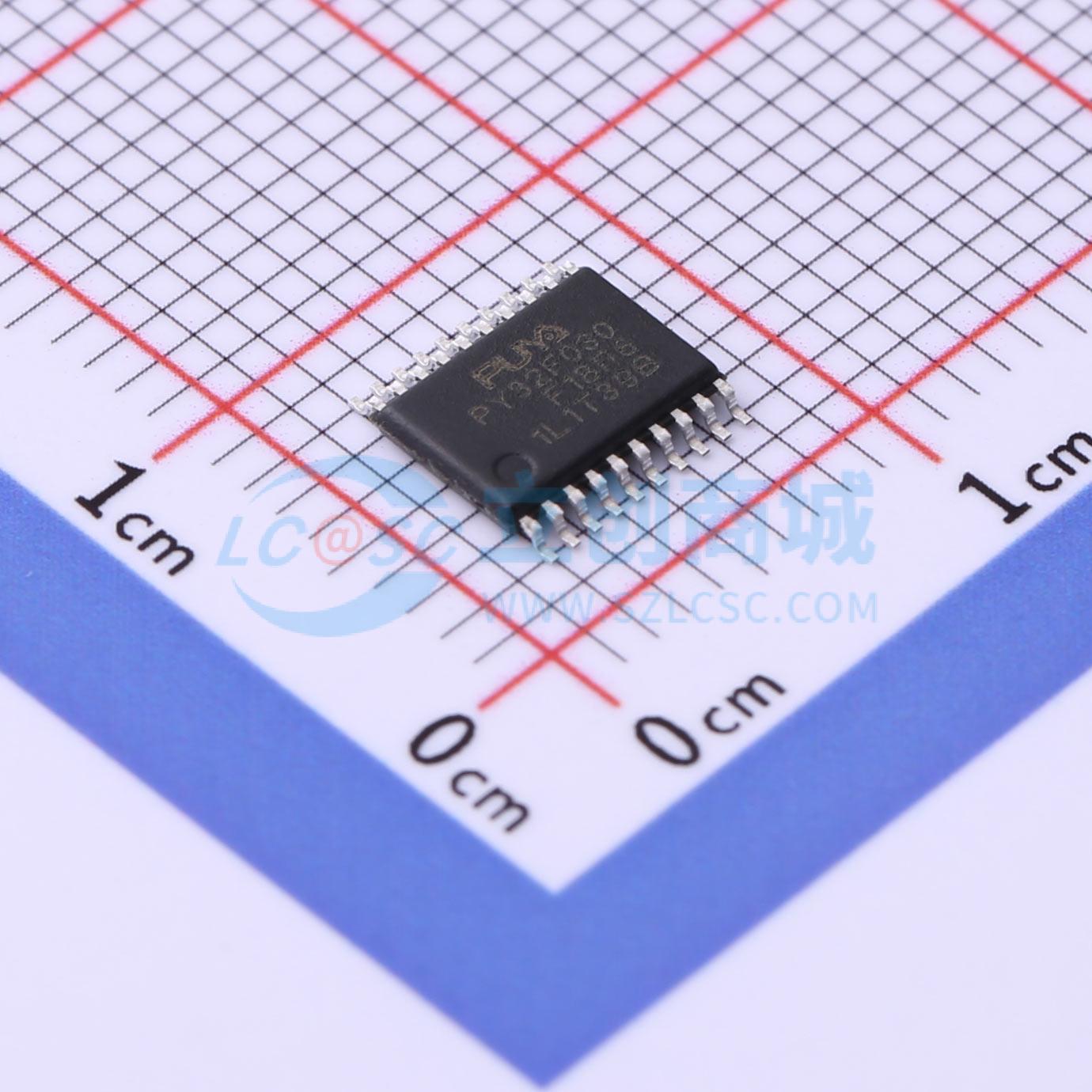 点击查看大图 PY32F030F18P6TU实物图