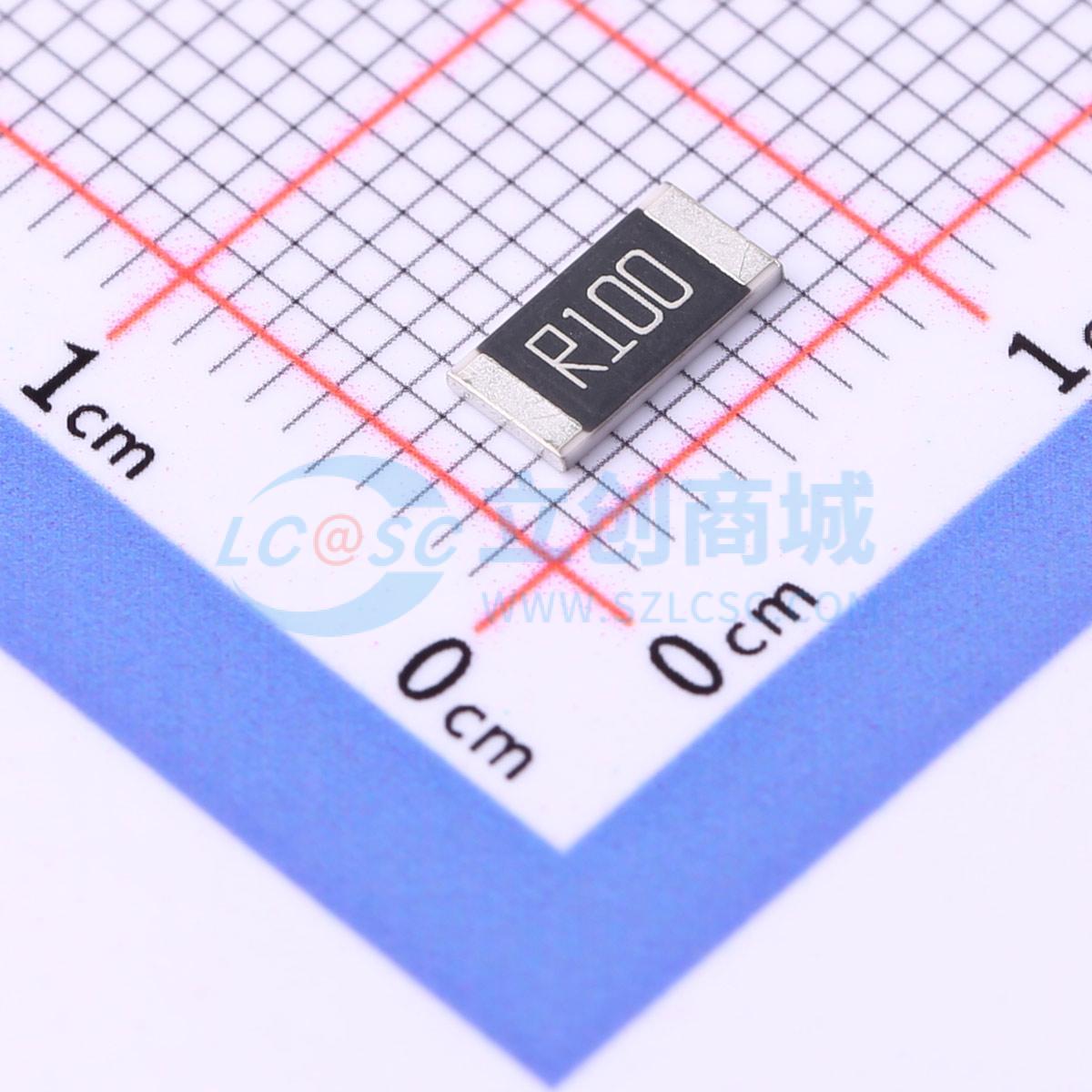 点击查看大图 CR2512F1R100G实物图