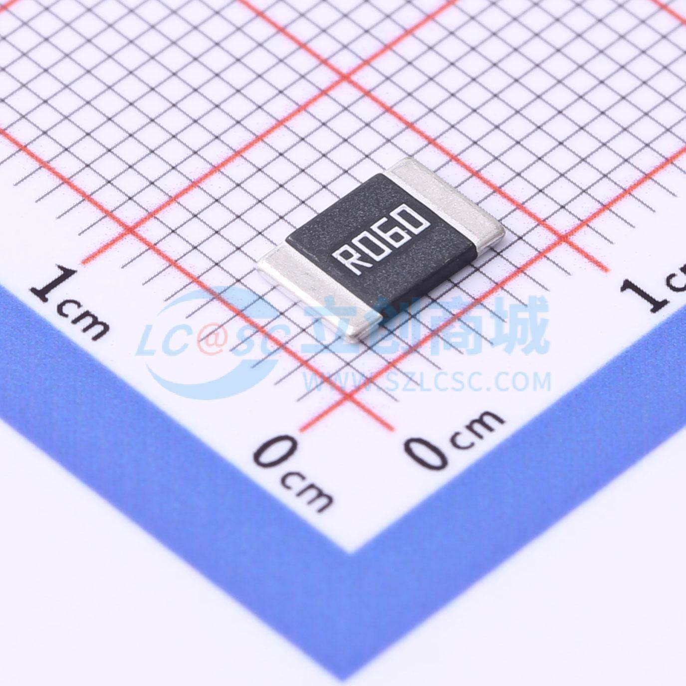 点击查看大图 HoXLR2818-5W-60mR-1%实物图