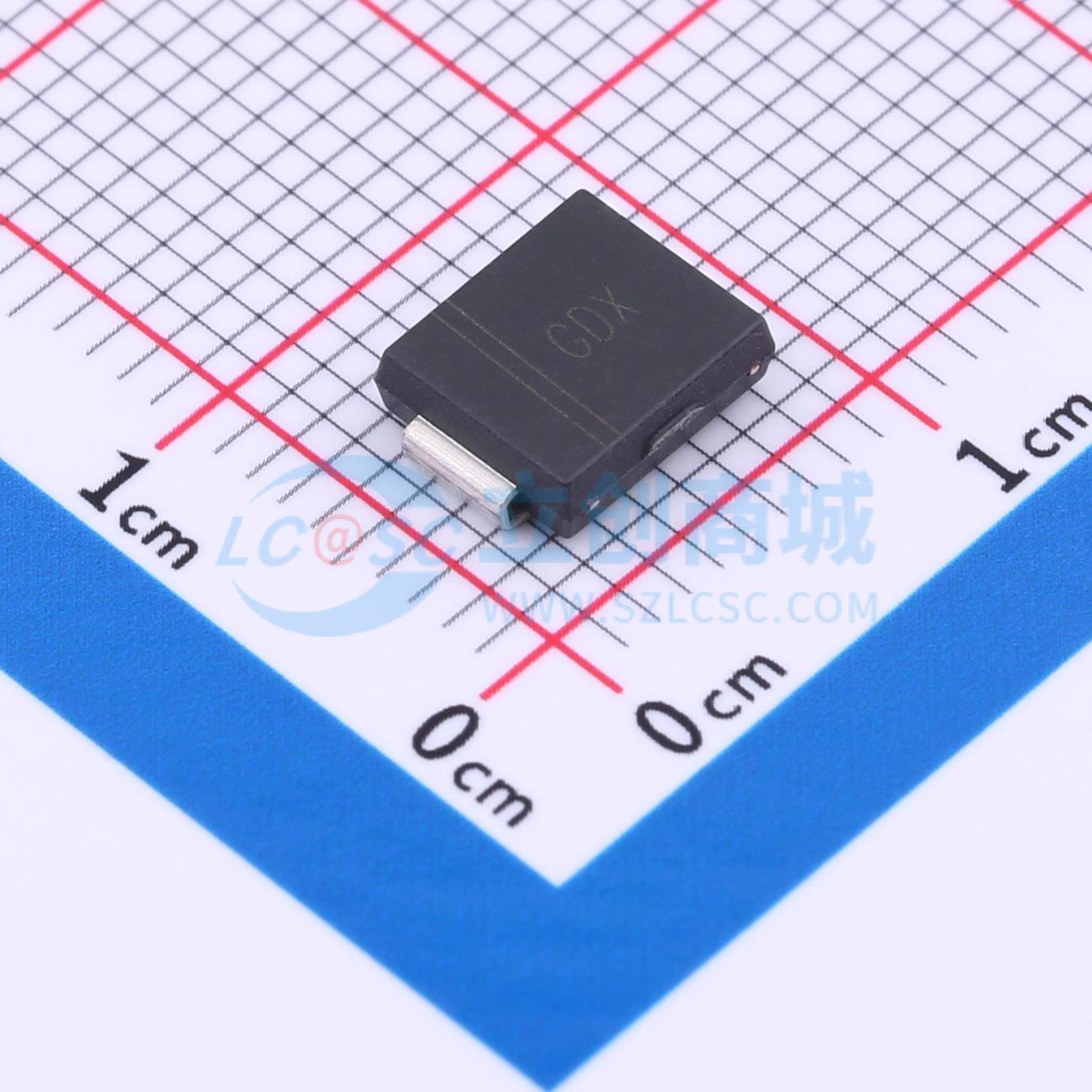 点击查看大图 SMCJ10A实物图