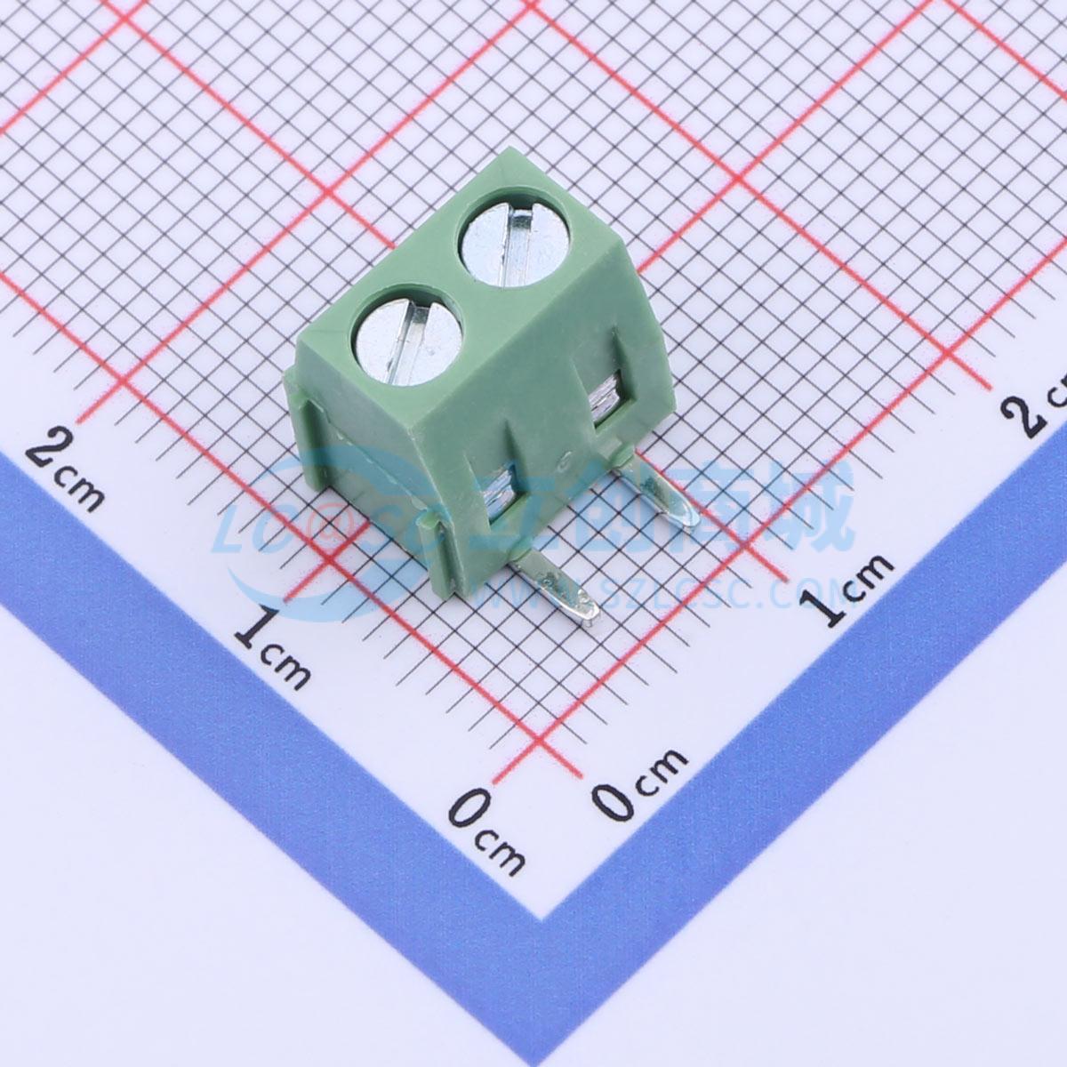 点击查看大图 DB127R-5.0-2P-GN-S实物图