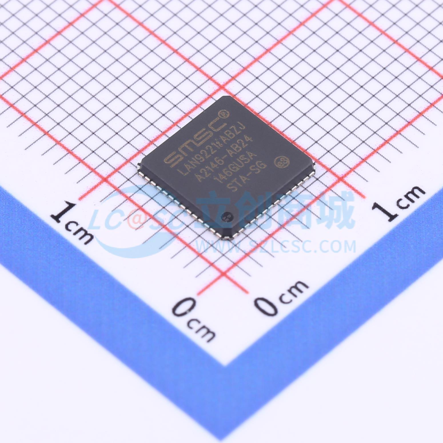 点击查看大图 LAN9221I-ABZJ实物图