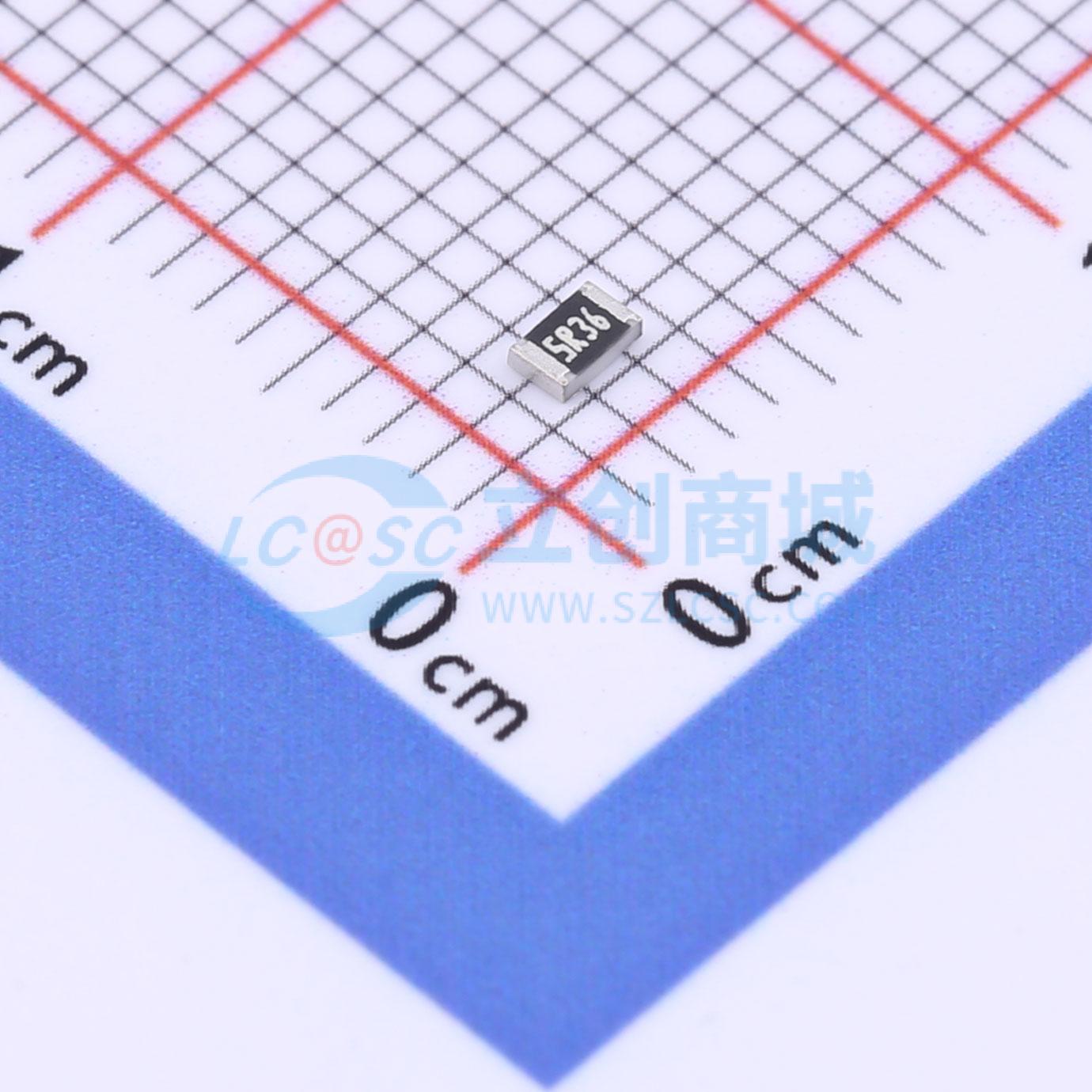 点击查看大图 CR0805F85R36G实物图