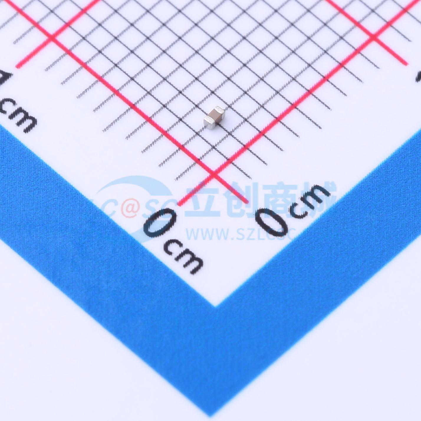 点击查看大图 C1005X5R1H102K050BA实物图