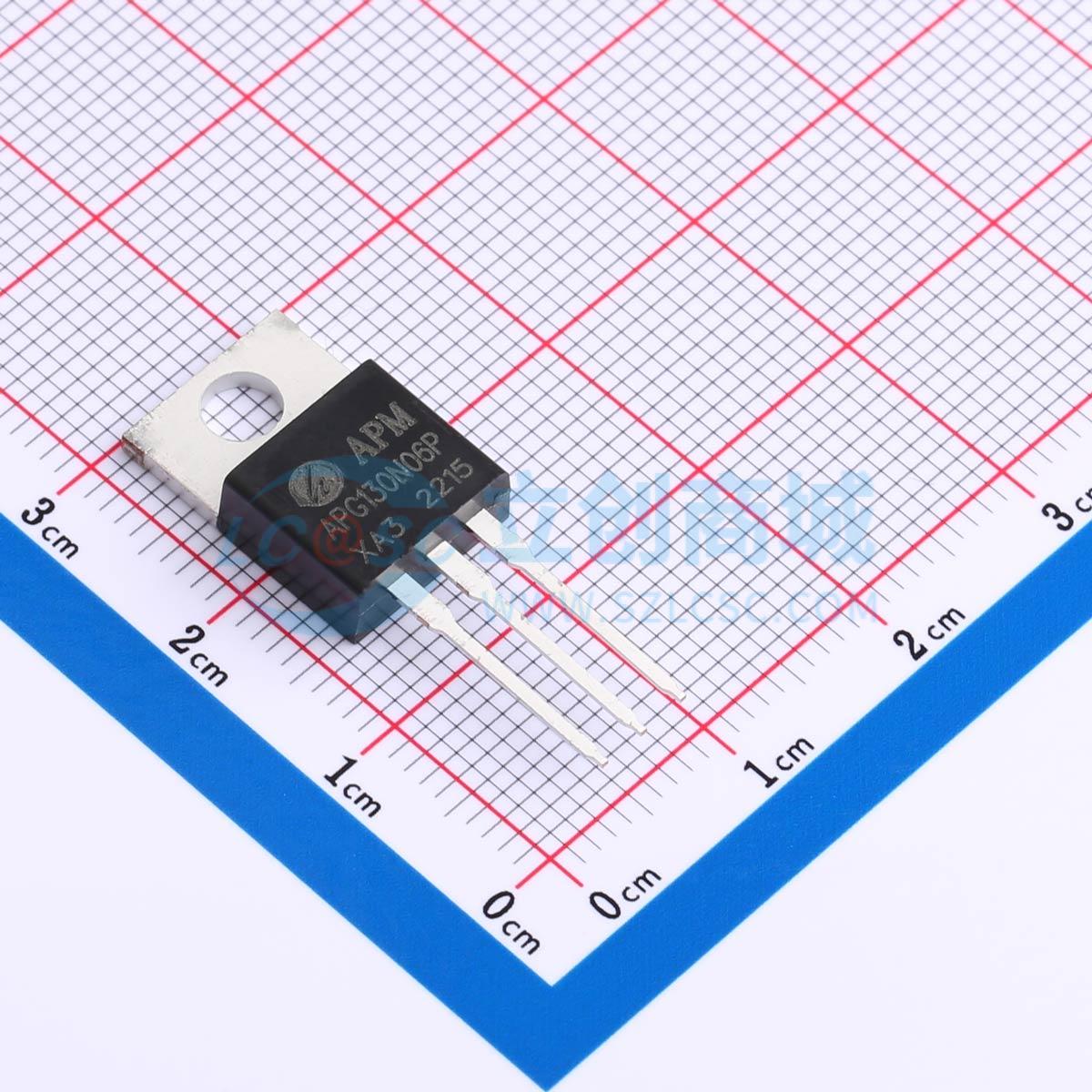 点击查看大图 APG130N06P实物图