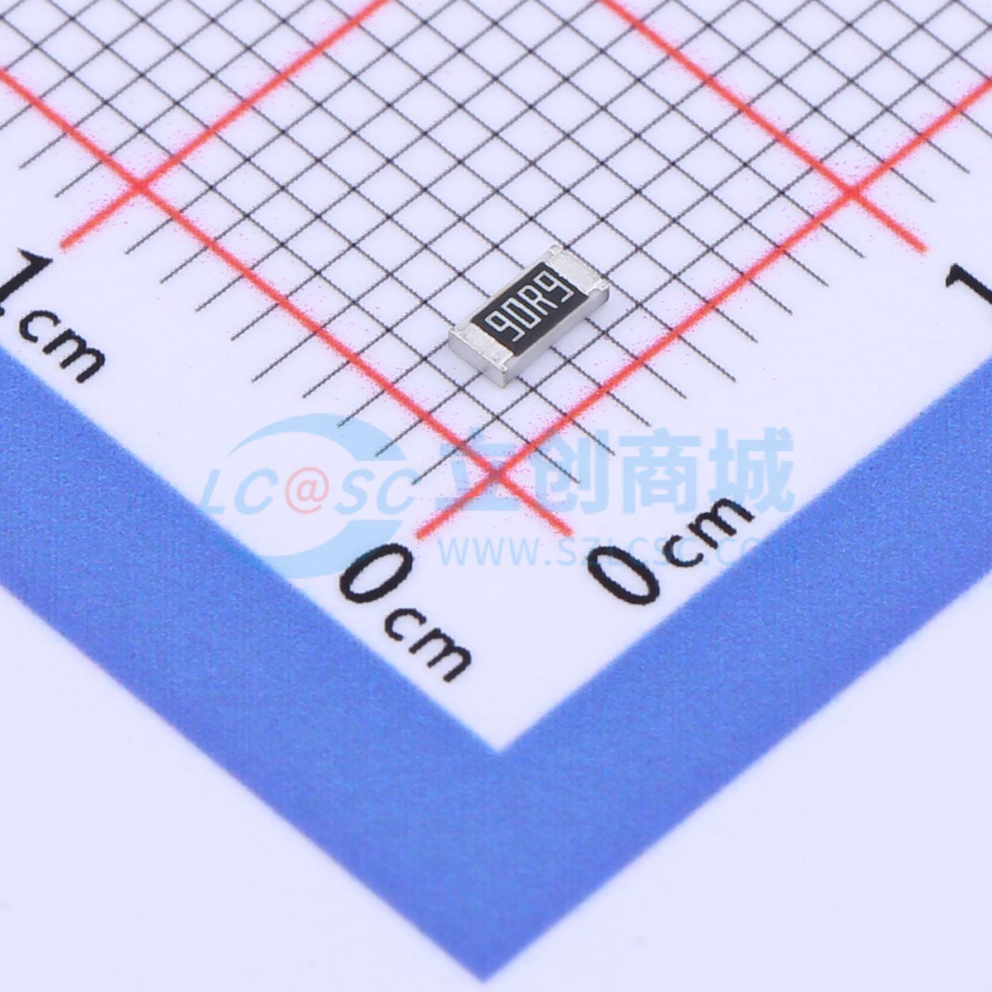 点击查看大图 FRC1206F90R9TS实物图