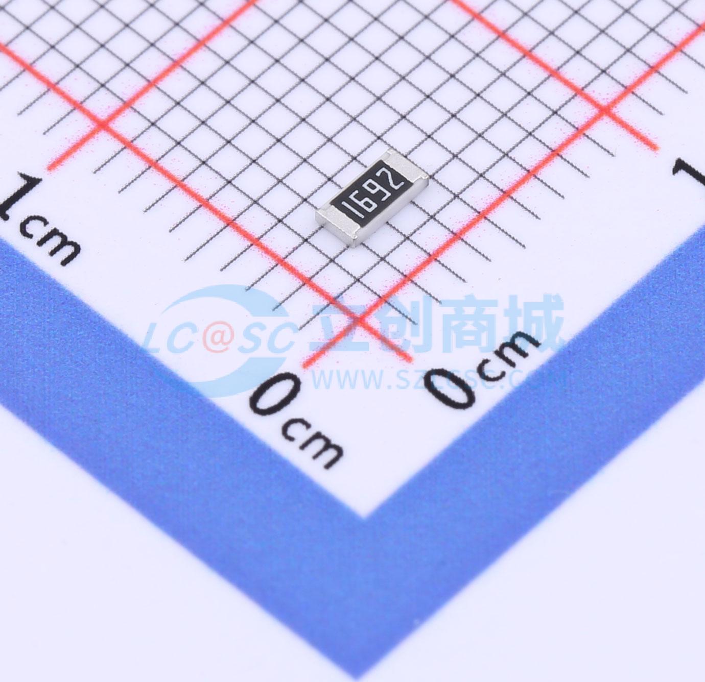 点击查看大图 FRC1206F1692TS实物图