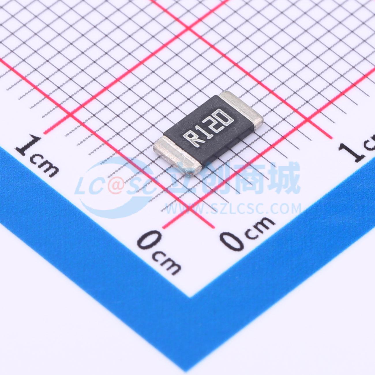 点击查看大图 HoLR2512-120mR-2%实物图