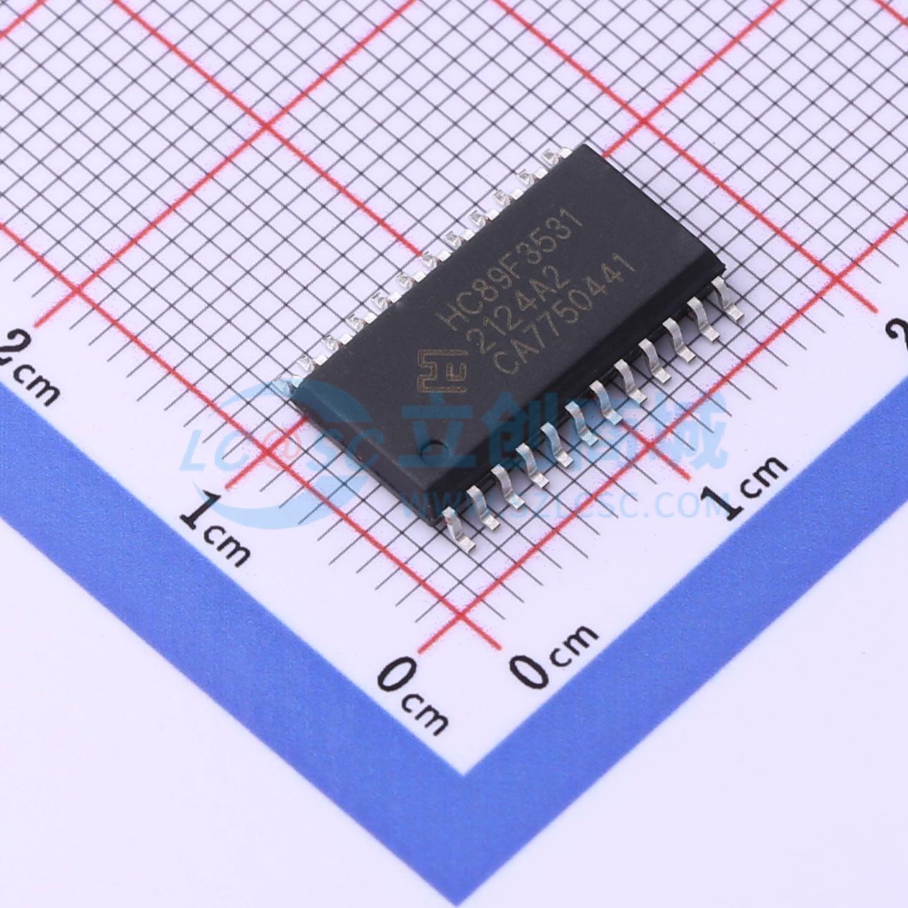 HC89F3531-SOP24-T-M实物图