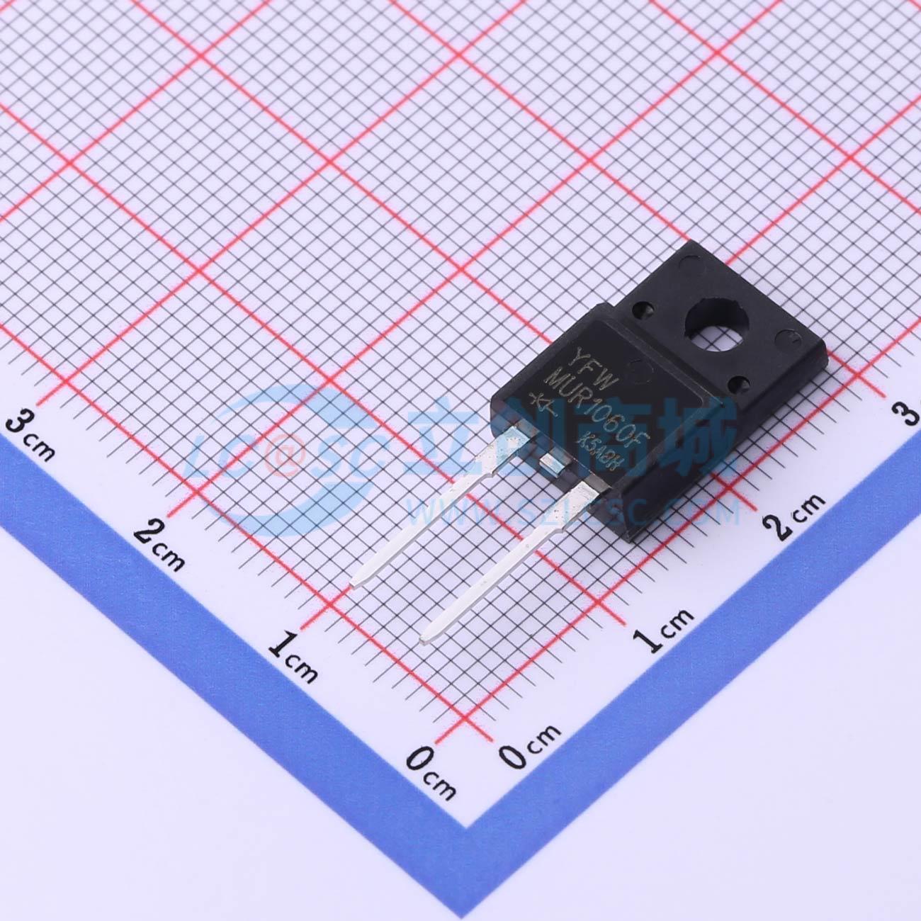 点击查看大图 MUR1060FAC实物图