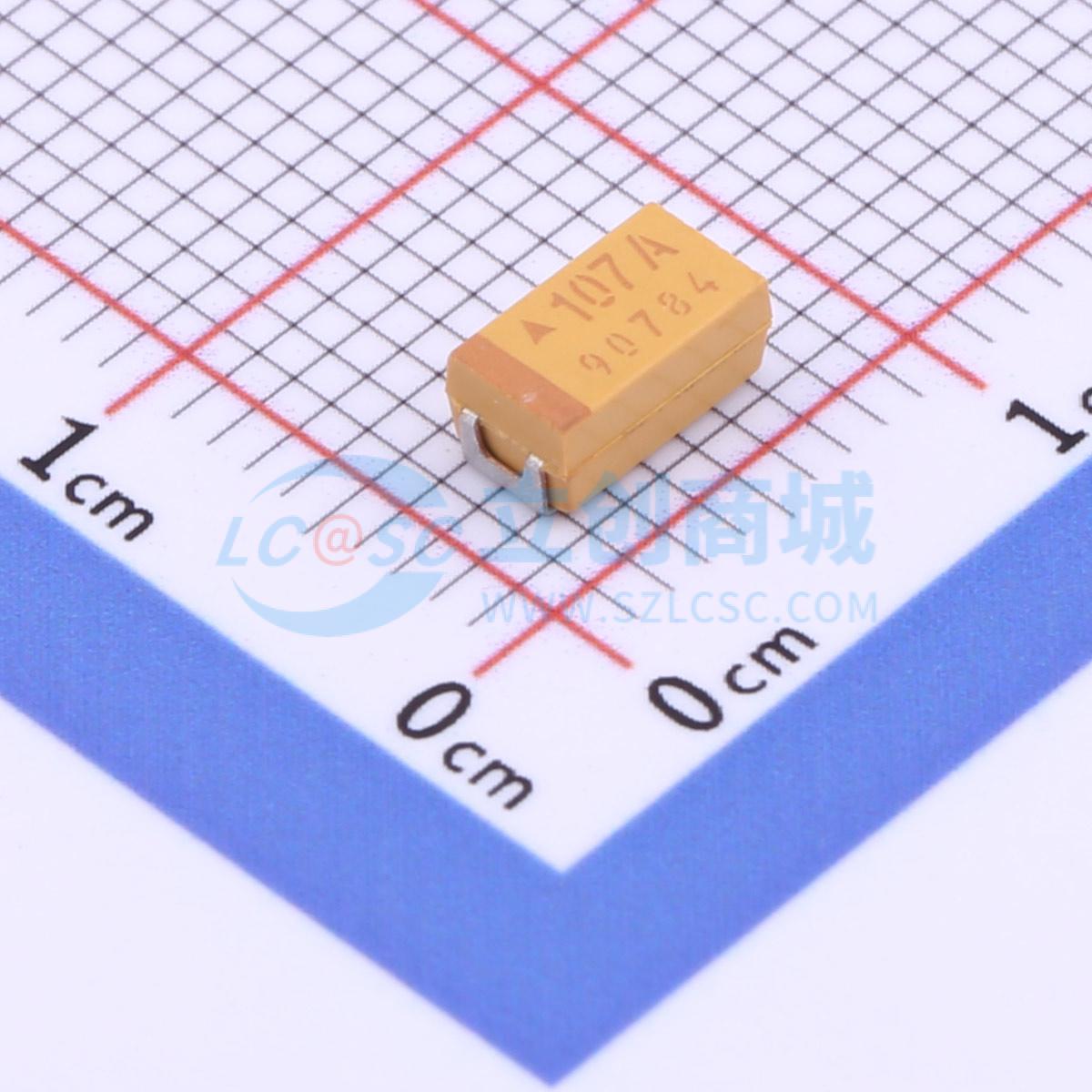 点击查看大图 TPSC107K010R0075实物图