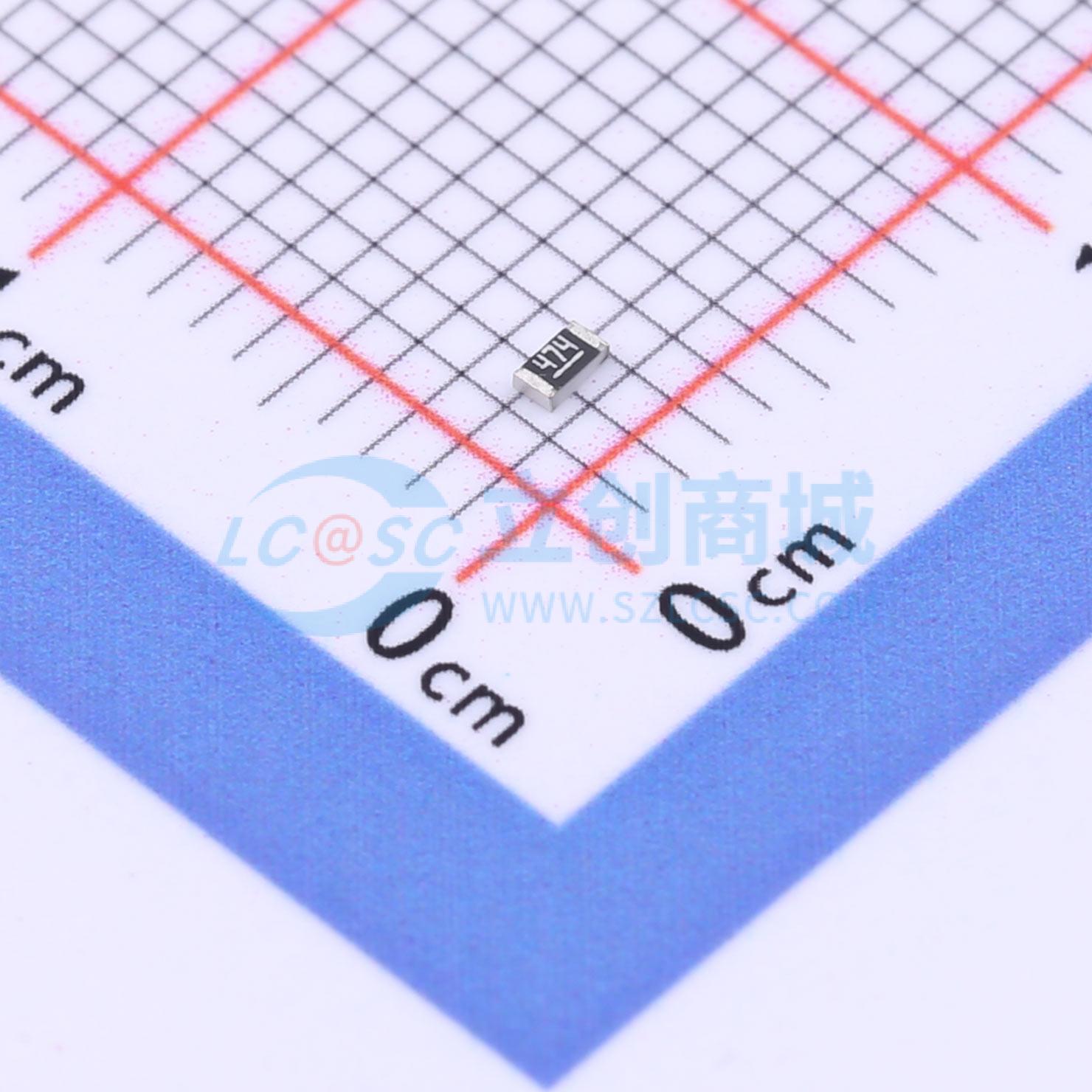 SCR0603F470K实物图