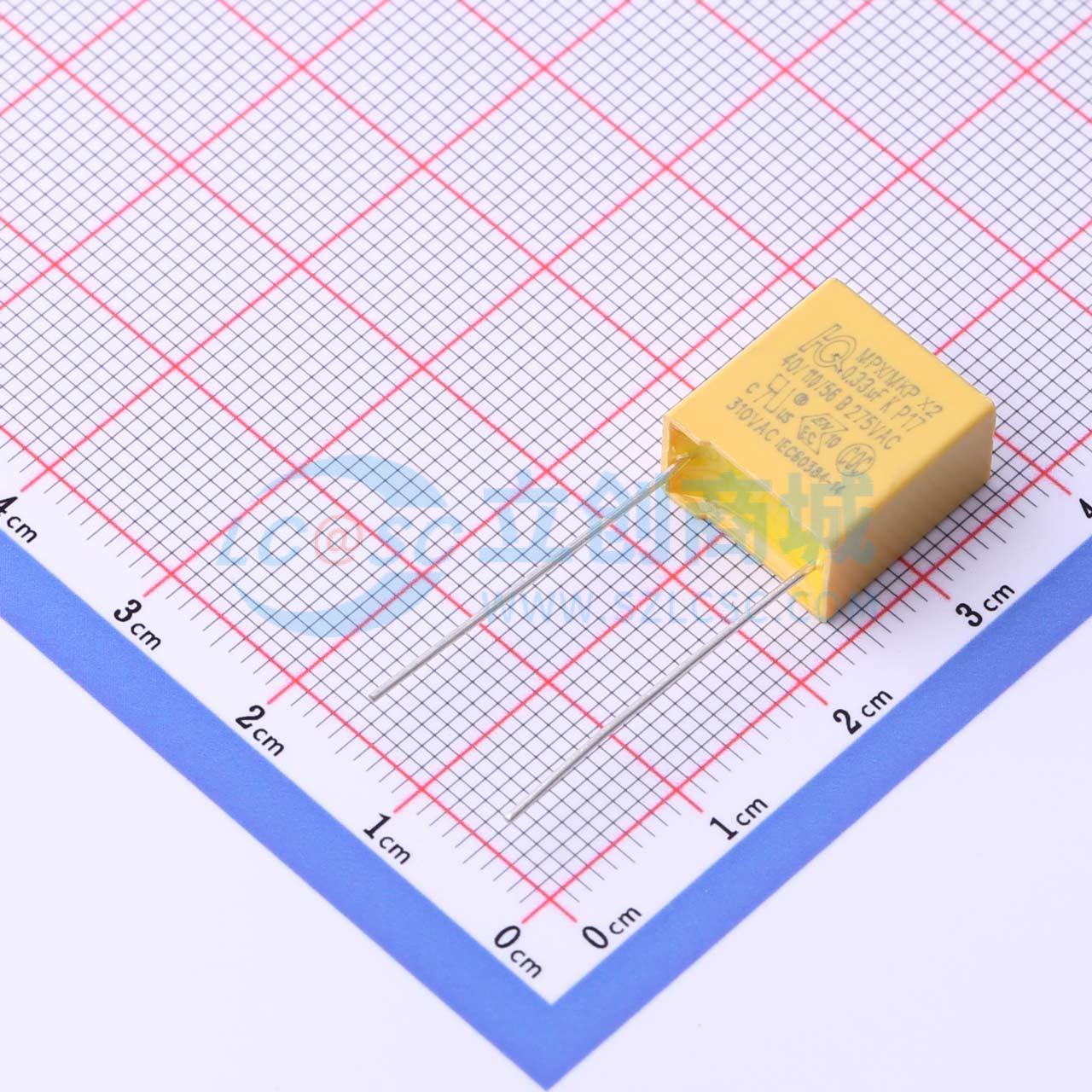 点击查看大图 X2-310A334K10WLBY实物图