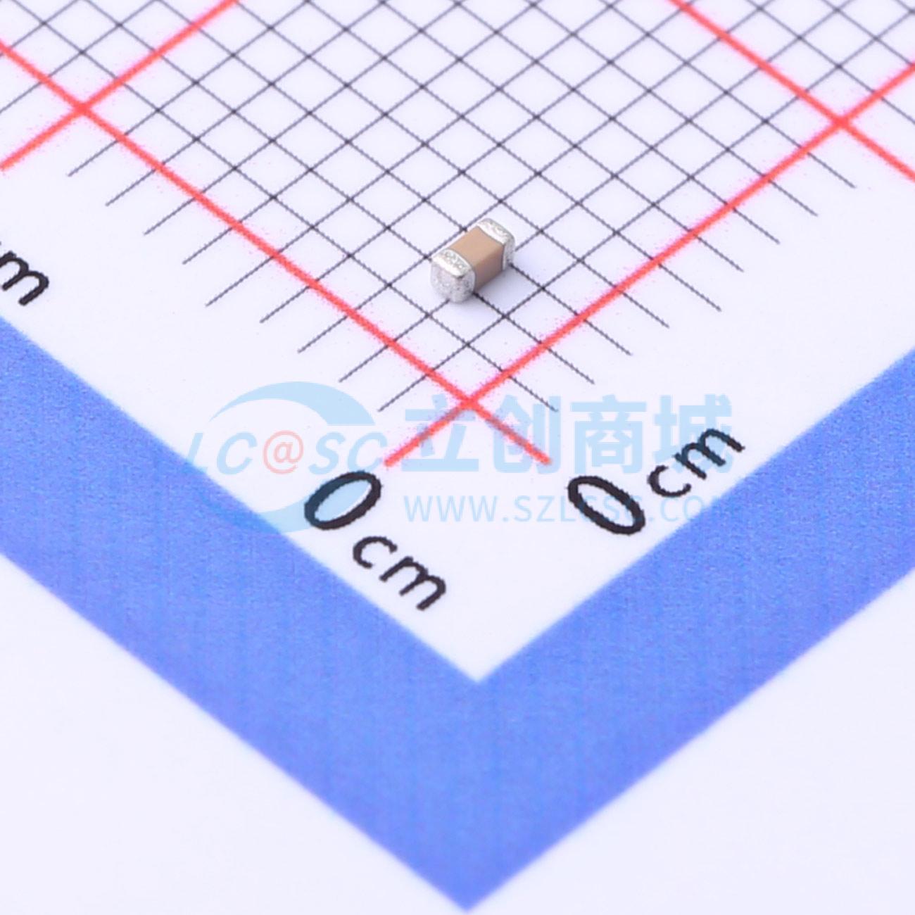 点击查看大图 0603B223K250CT实物图