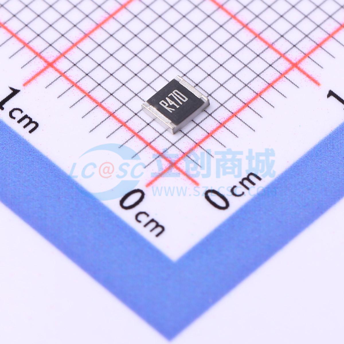 点击查看大图 CR1210F3R470G实物图