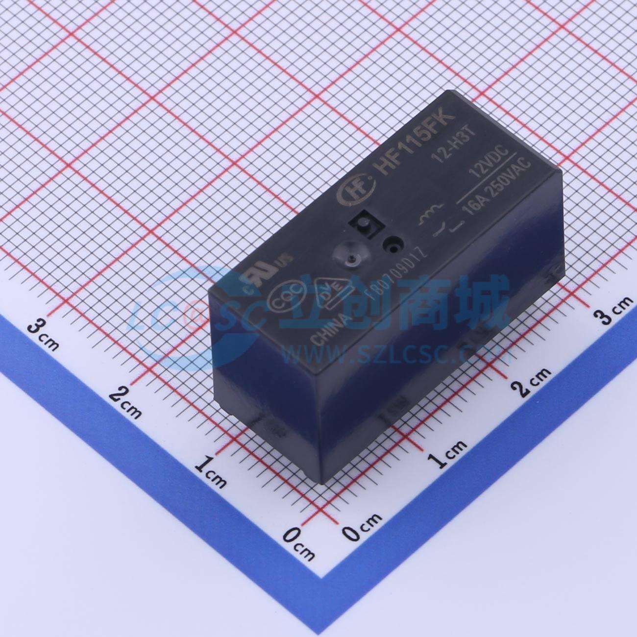 点击查看大图 HF115FK/12-H3T实物图