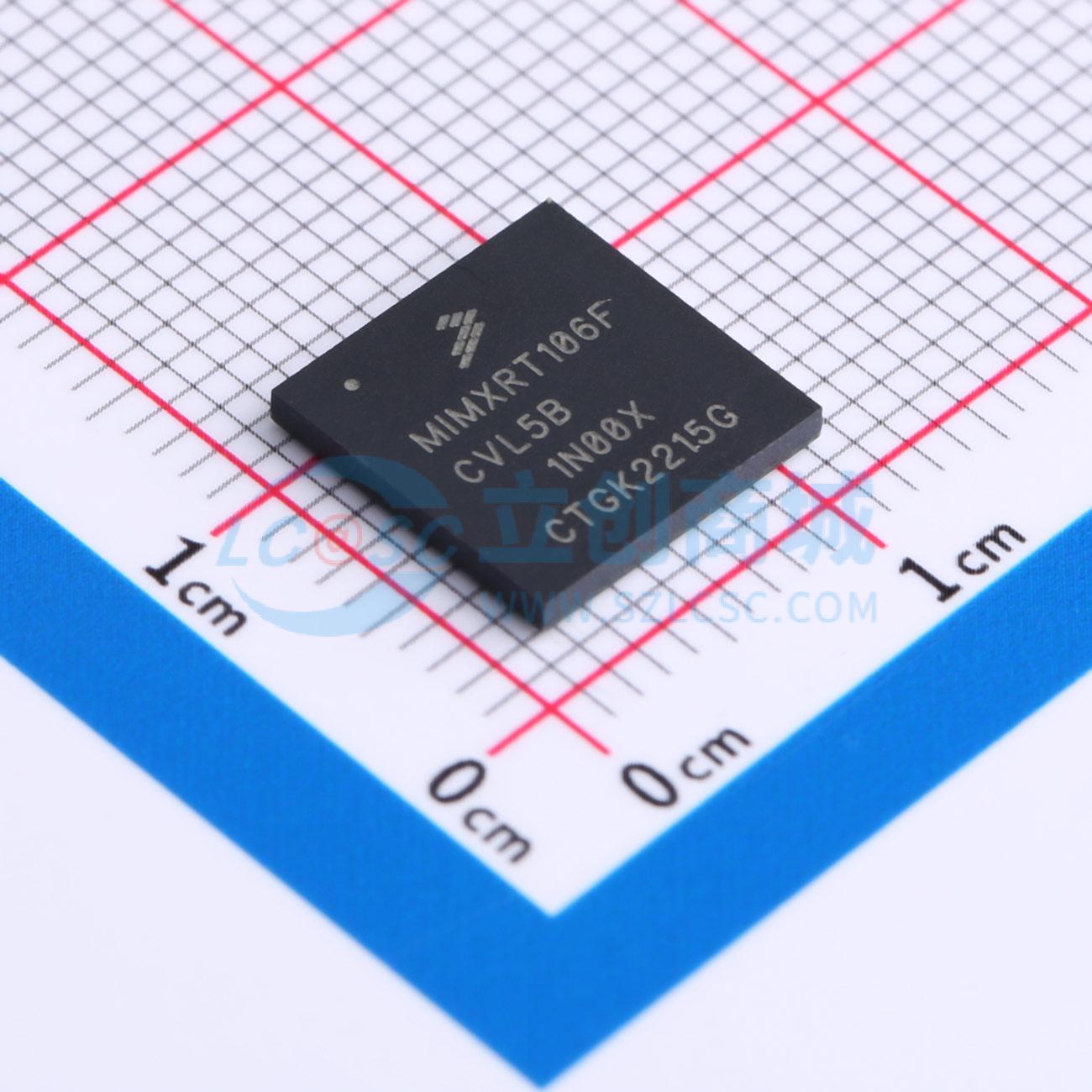 点击查看大图 MIMXRT106FCVL5B实物图