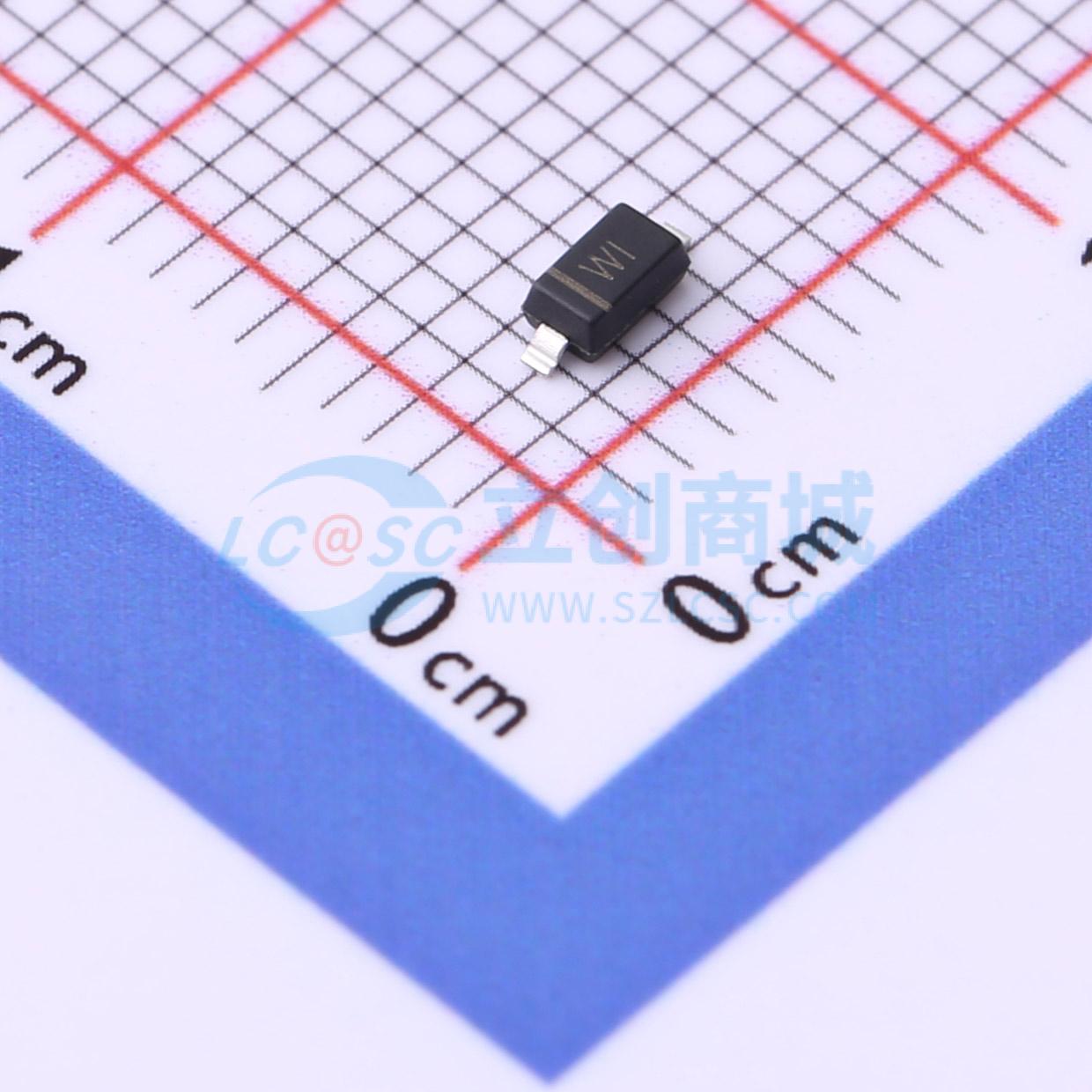点击查看大图 BZT52C13W实物图