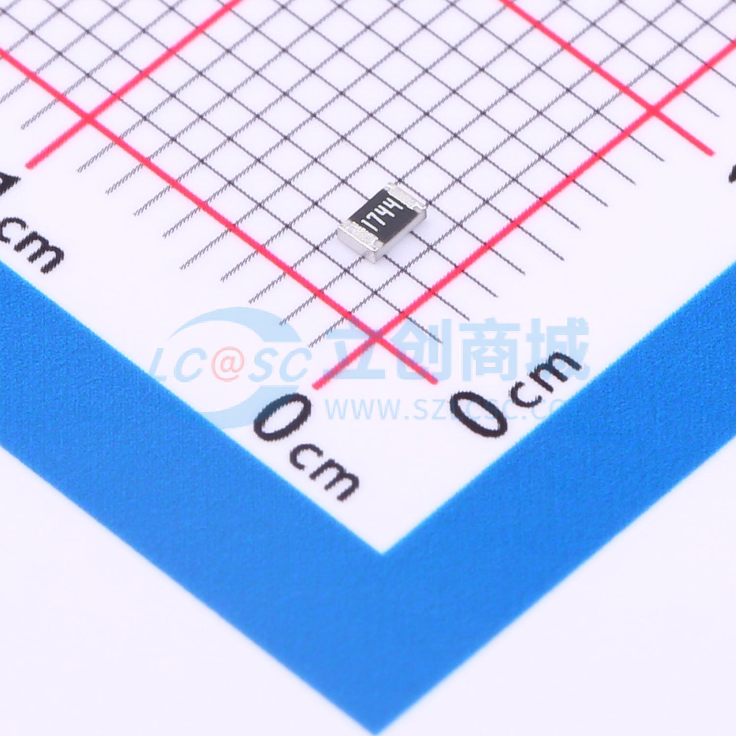 点击查看大图 FRC0805F1744TS实物图