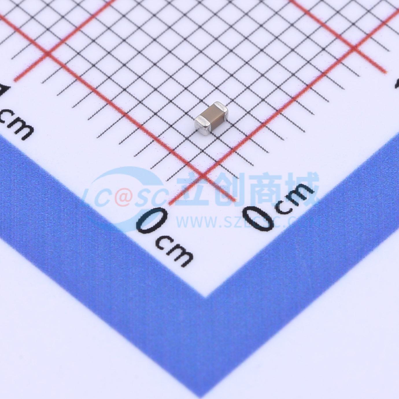 点击查看大图 GRM188R72A103JA01D实物图