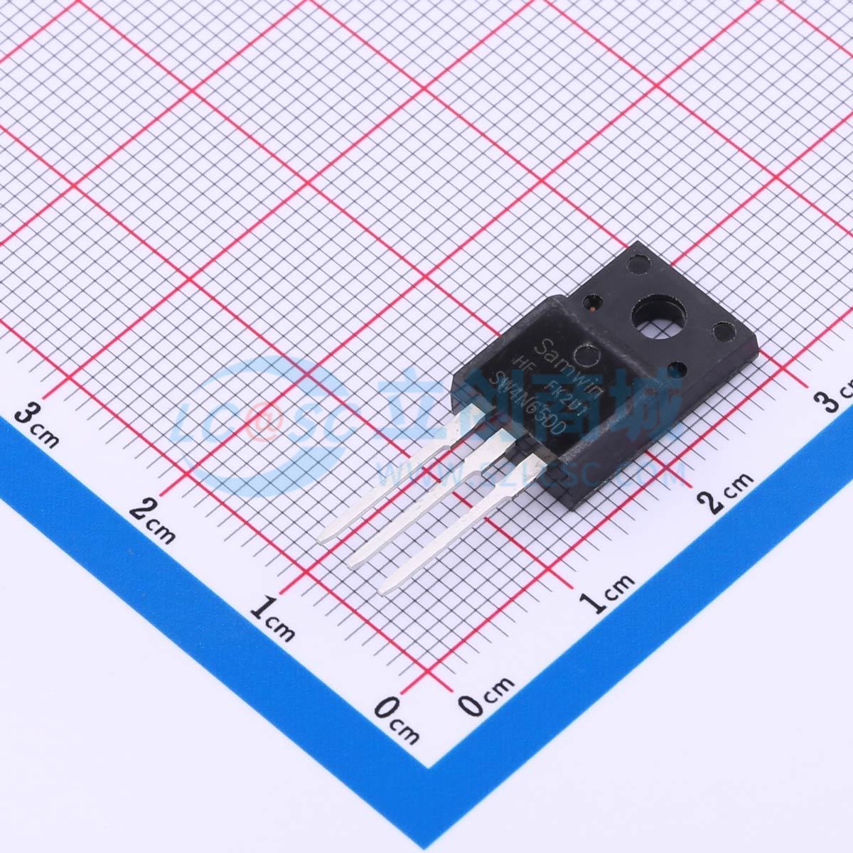 点击查看大图 SWF4N65DD实物图