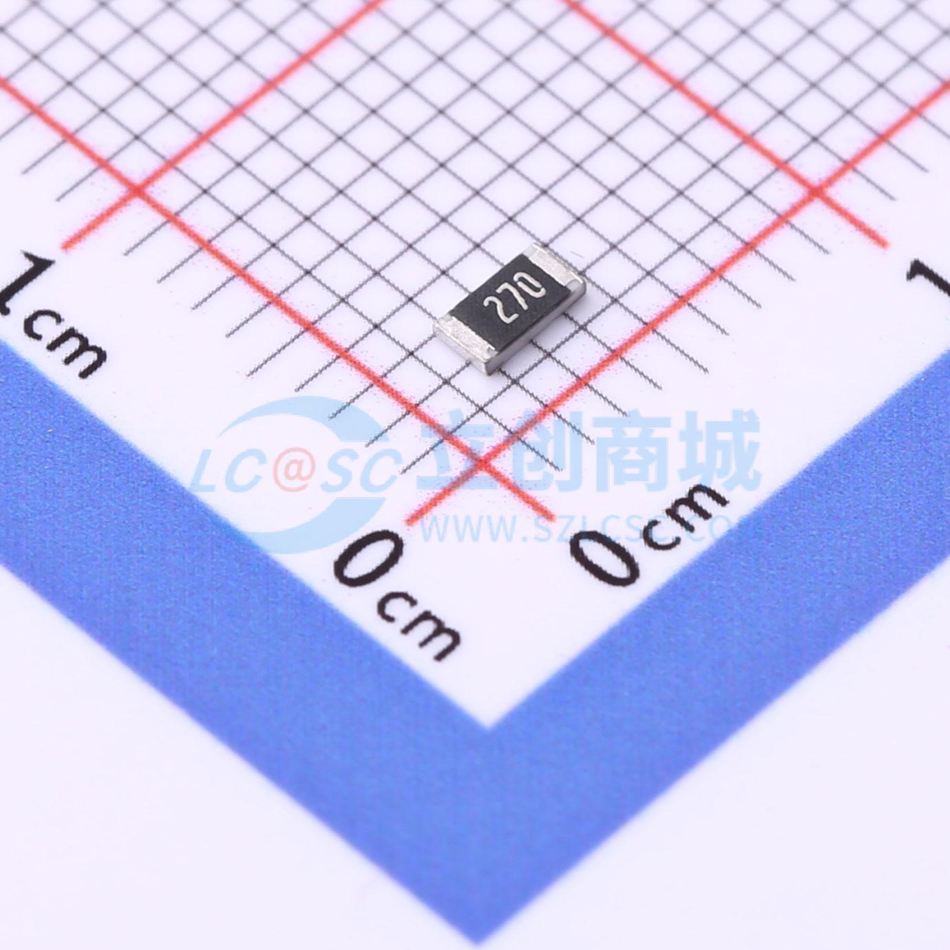 点击查看大图 SCR1206J27R实物图