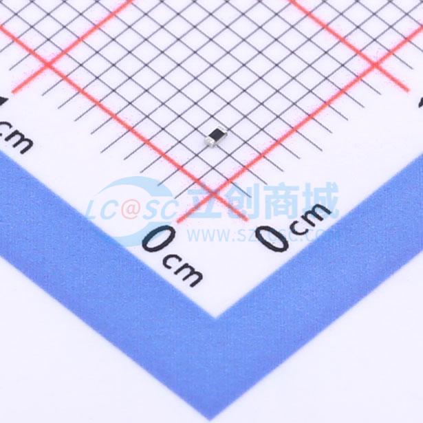 点击查看大图 CRCW0402100KFKEDC实物图