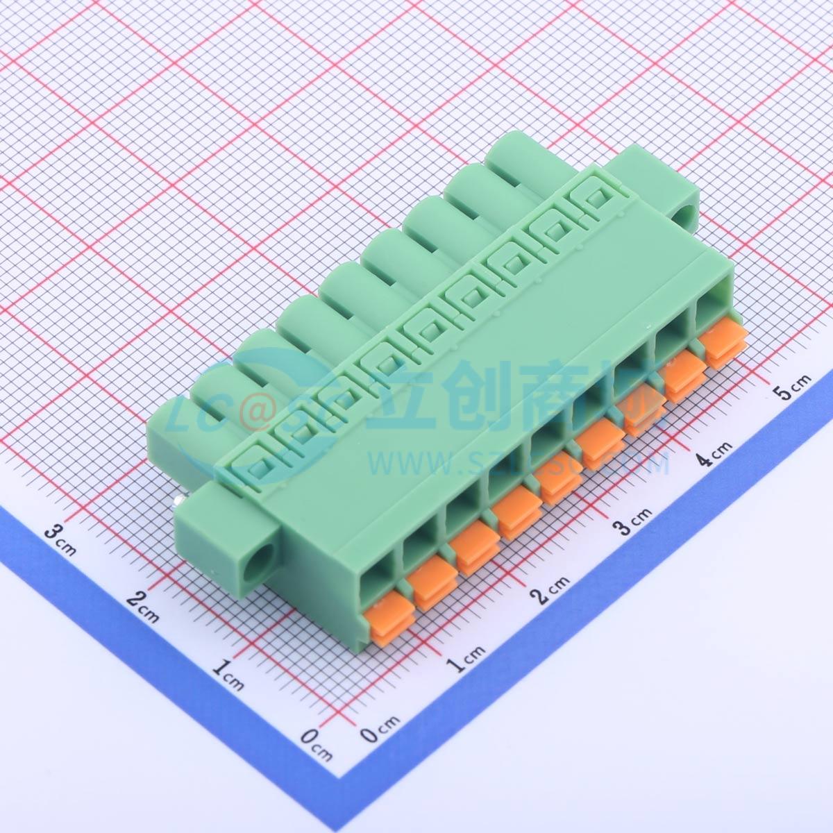 点击查看大图 KF2EDGKNM-5.08-9P实物图