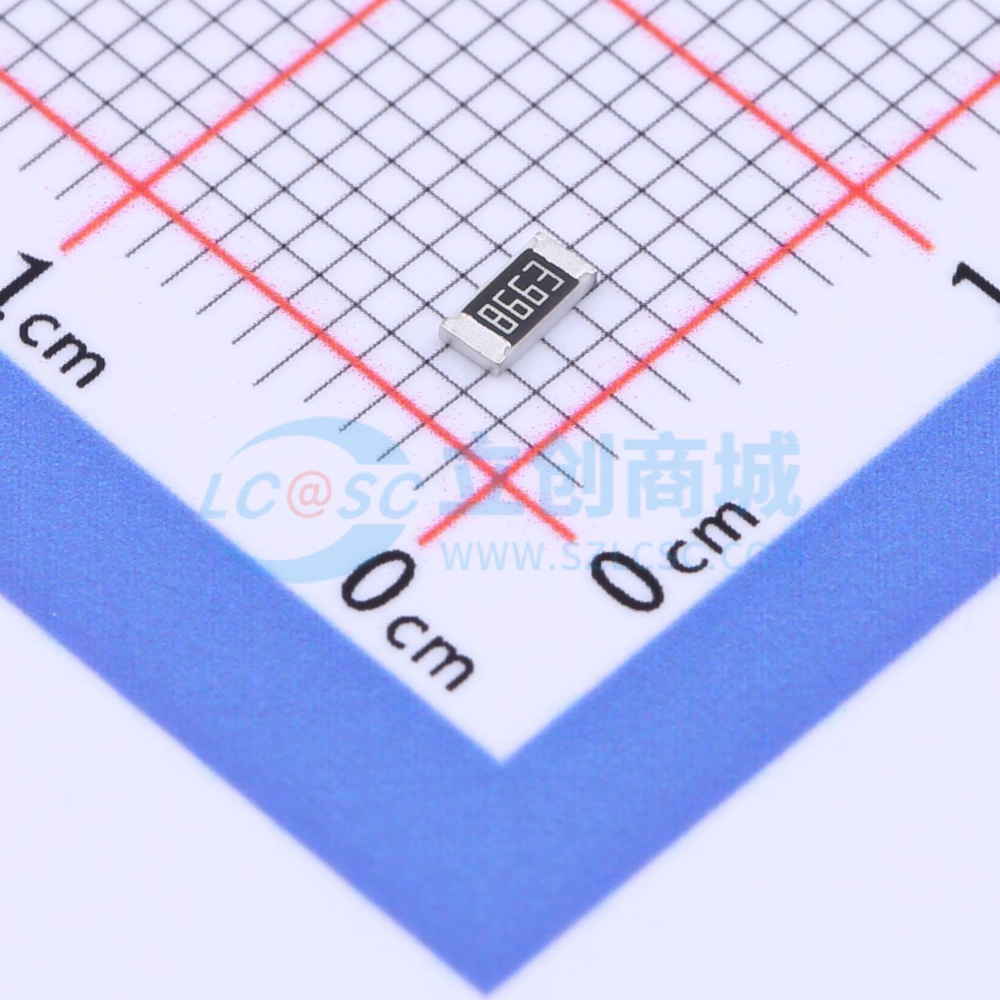 点击查看大图 FRC1206F8663TS实物图