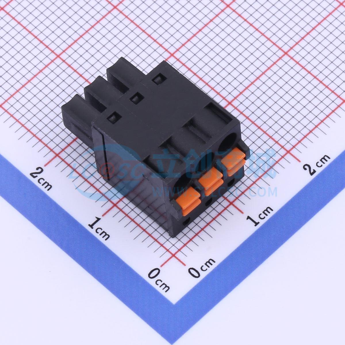 点击查看大图 DB2EKD-3.81-3P-BK实物图