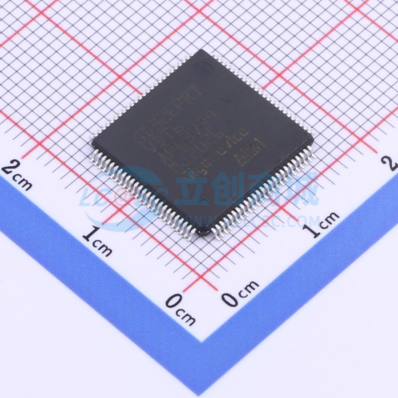 点击查看大图 GD32EPRTVDT6实物图